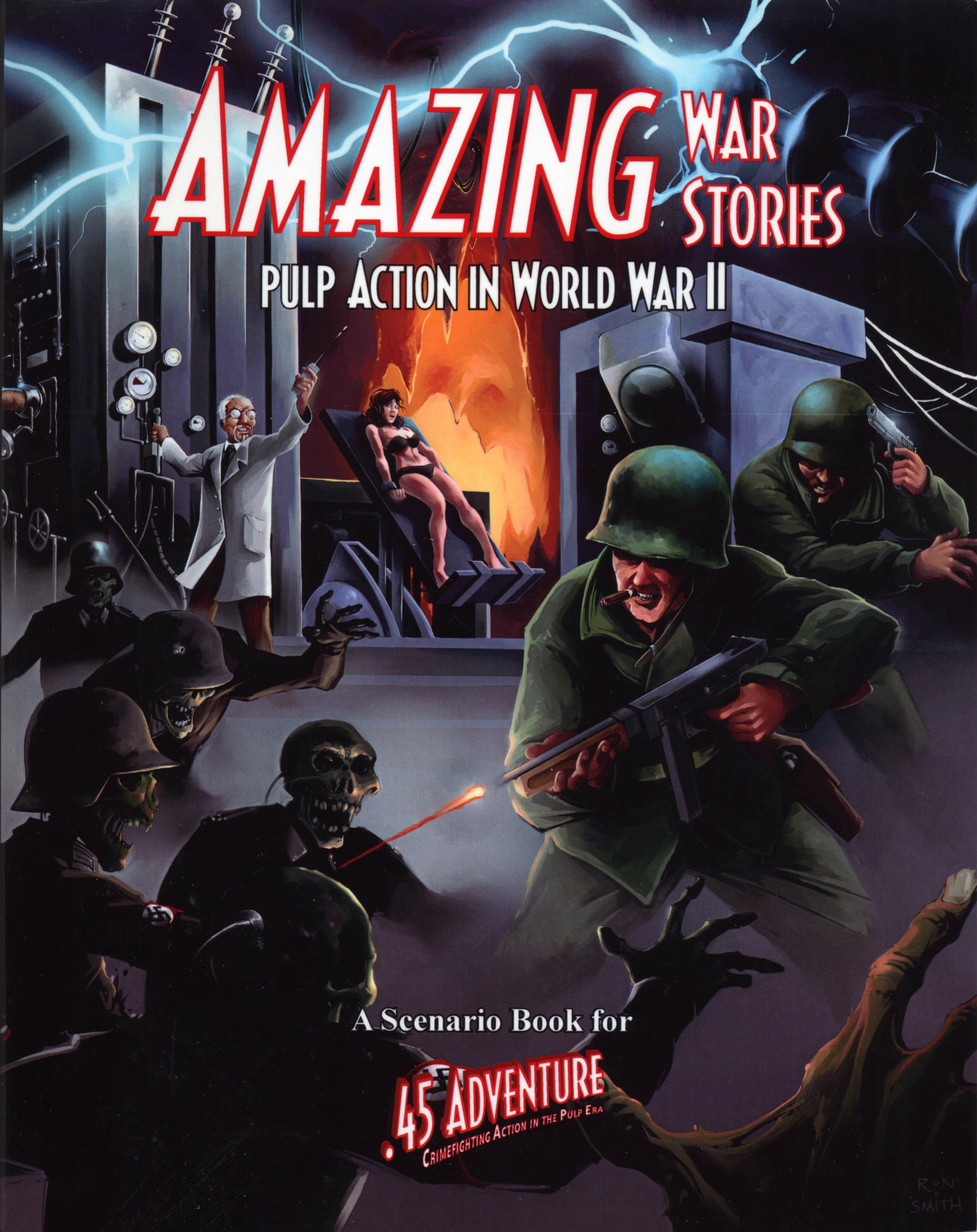 Coperta Amazing War Stories: Pulp Action in World War II