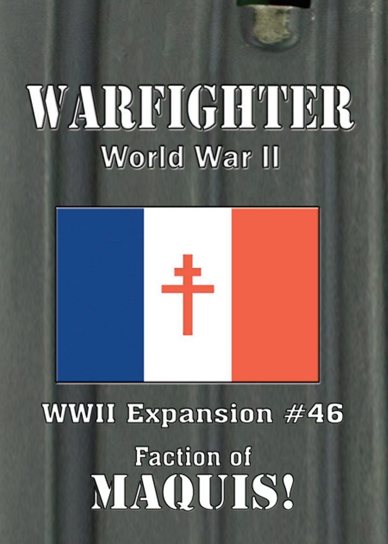 Warfighter: WWII Expansion #46 – Maquis doboz