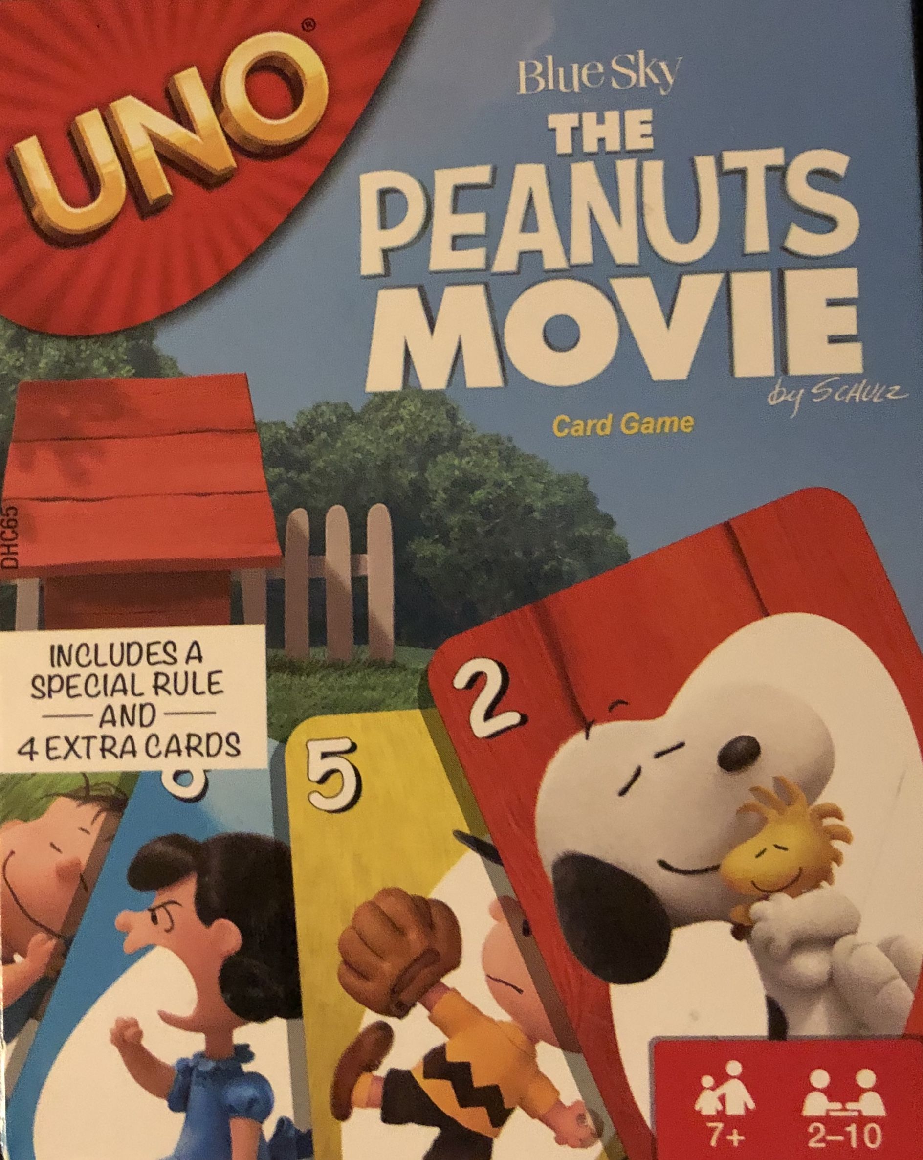 UNO: The Peanuts Movie Card Game box art