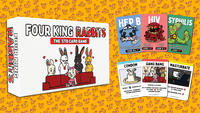 Four King Rabbits