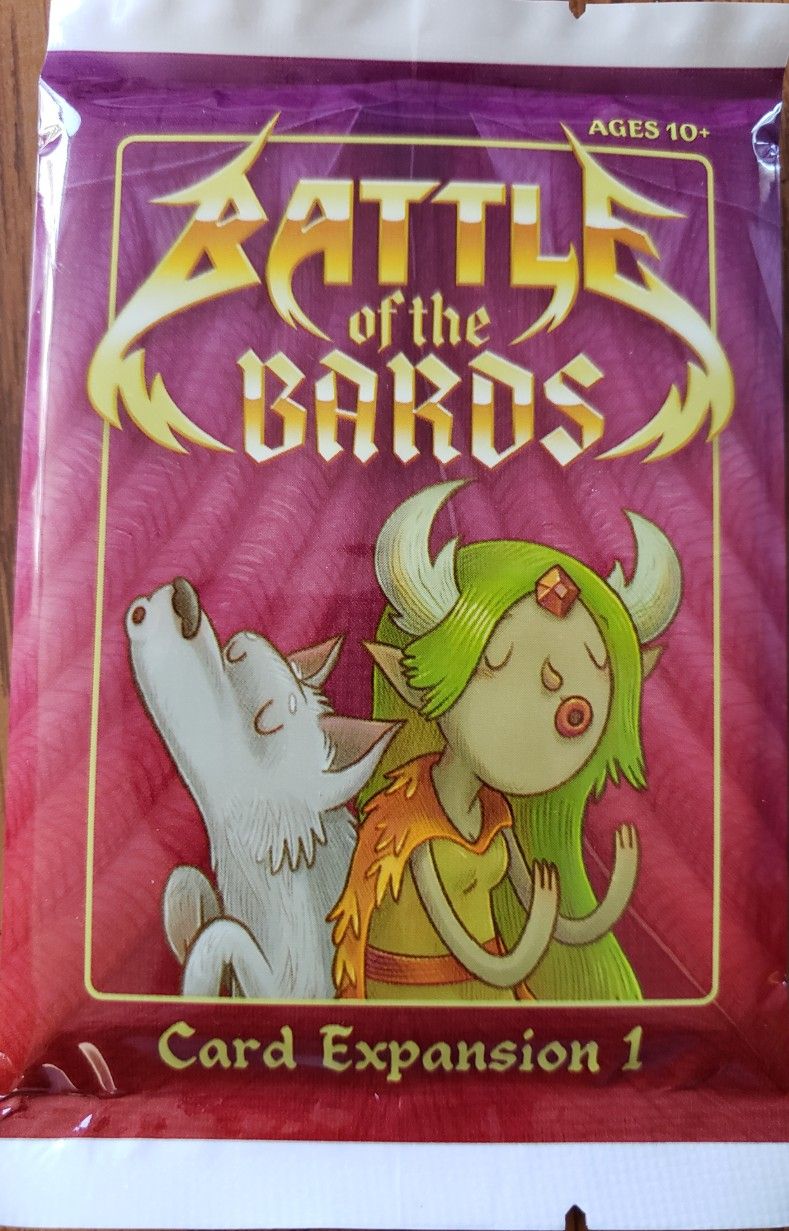 Battle of the Bards: Card Expansion 1 box art