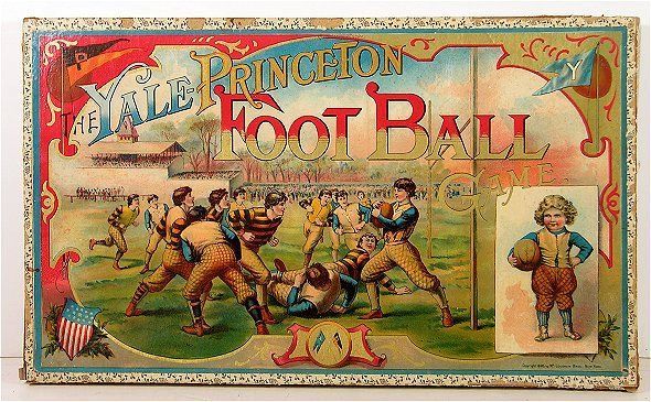 Yale-Princeton Football Game box art