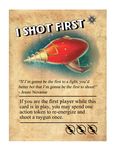 Rayguns and Rocketships: "I Shot First" 2017 Promo Card
