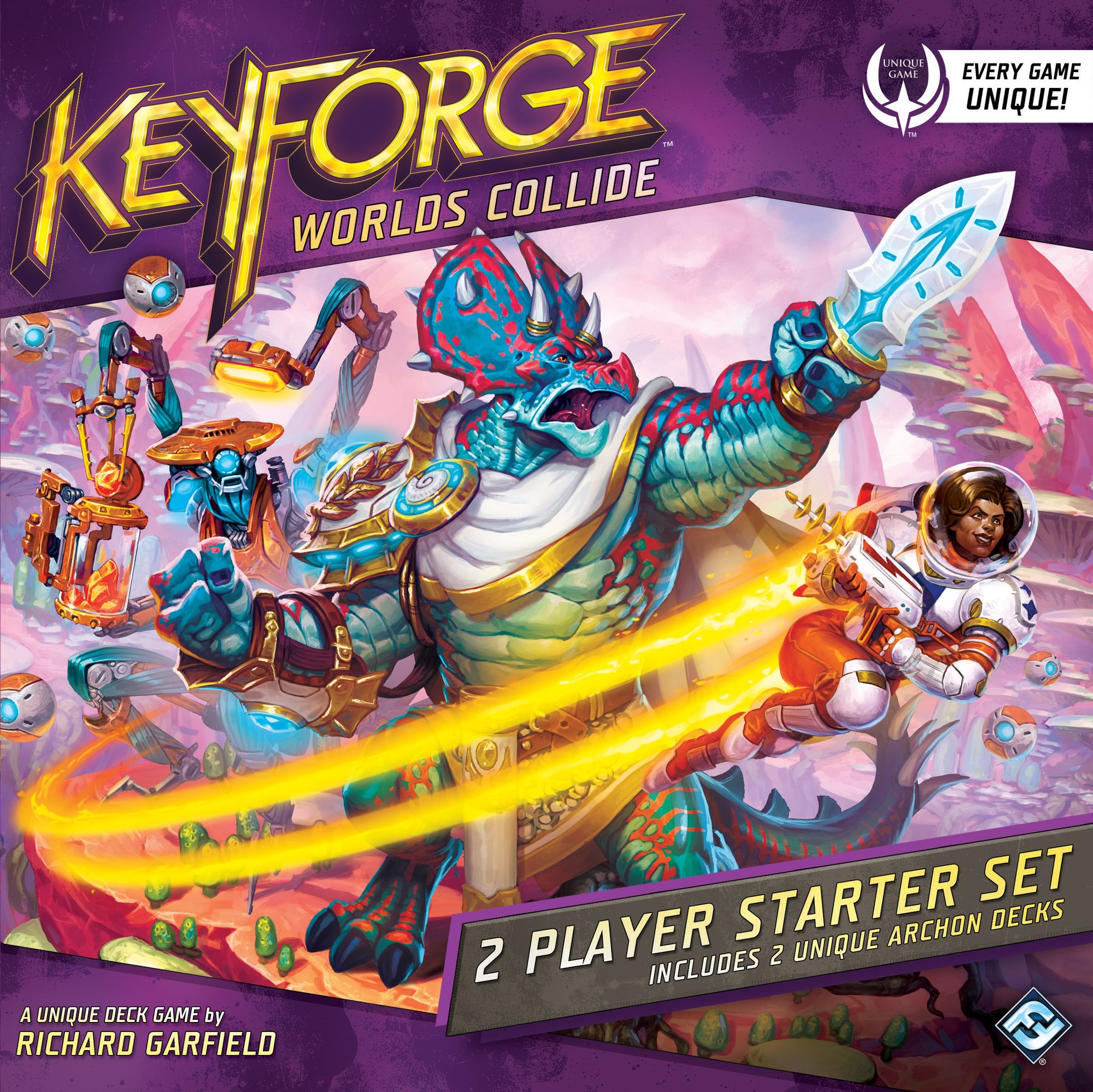 KeyForge: Worlds Collide box art