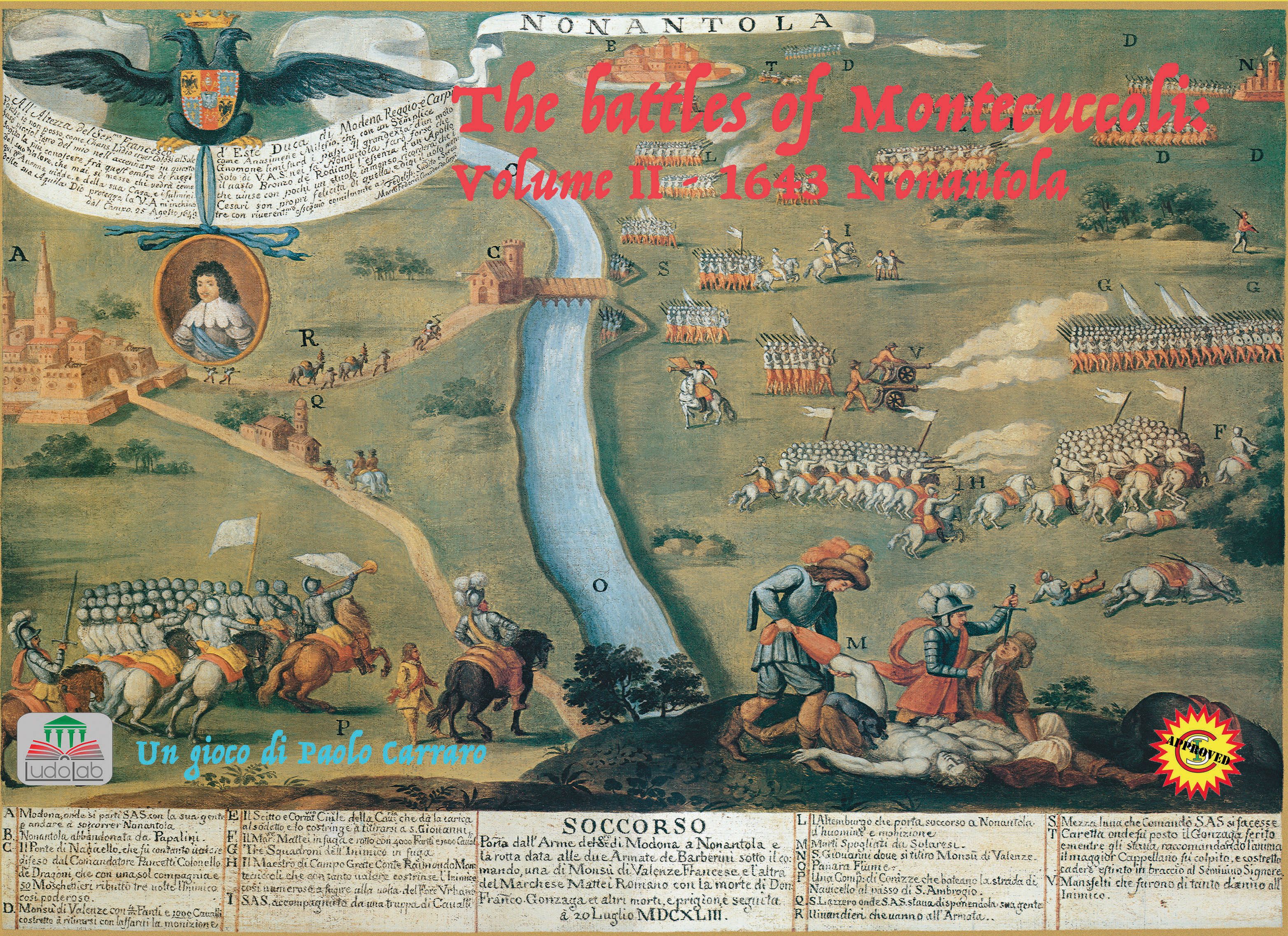 The Battles of Montecuccoli: Volume II – 1643 Nonantola doboz