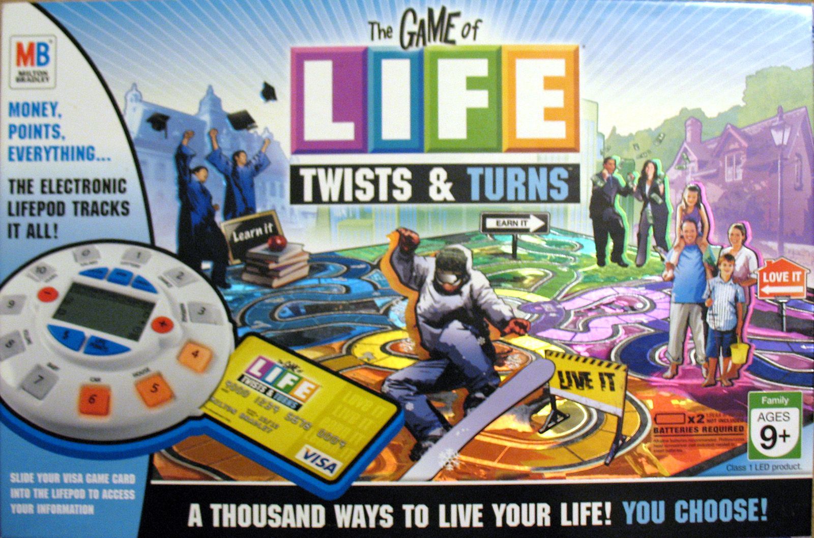 The Game of Life: Twists & Turns box art