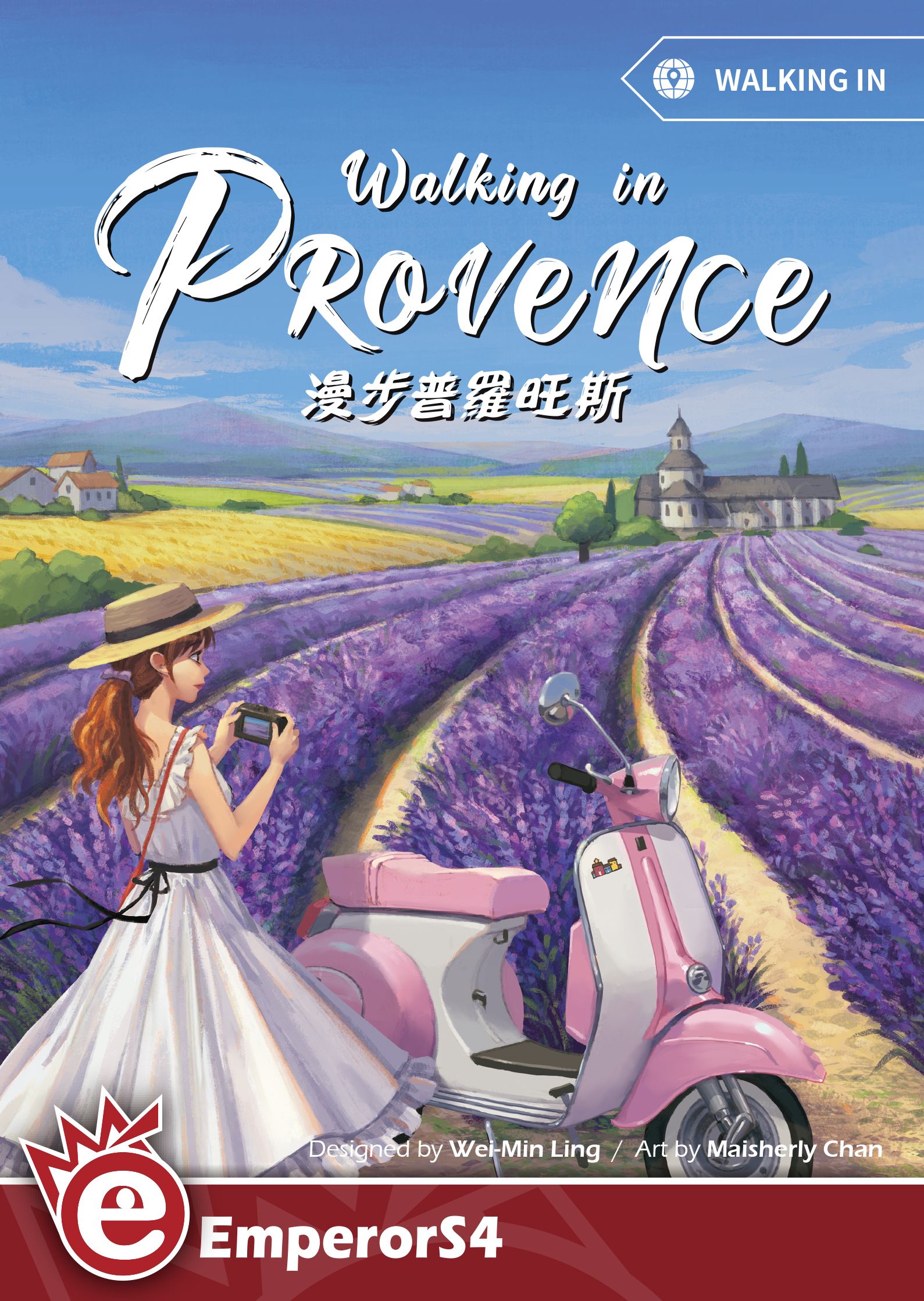 Walking in Provence box art