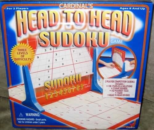 Head to Head Sudoku Game box art
