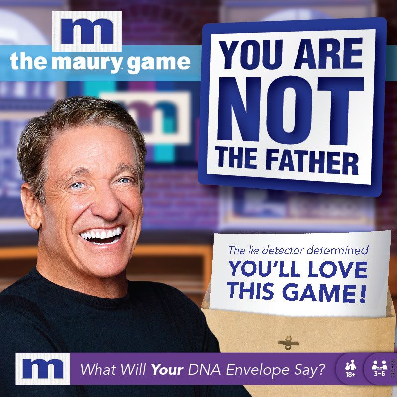 Coperta The Maury Game: You Are Not the Father