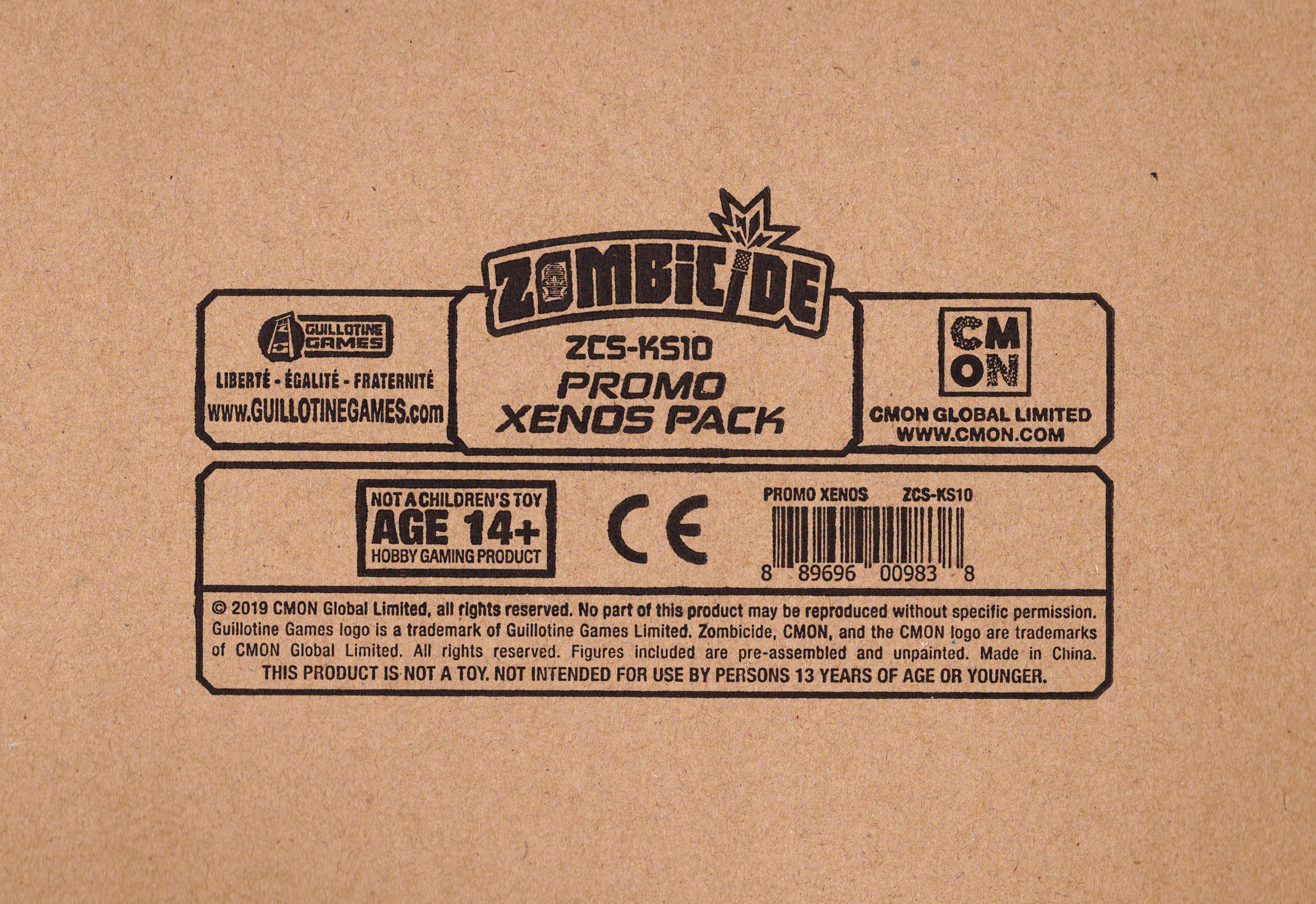 Zombicide: Invader – Promo Xenos Pack doboz