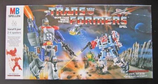 The Transformers Game box art