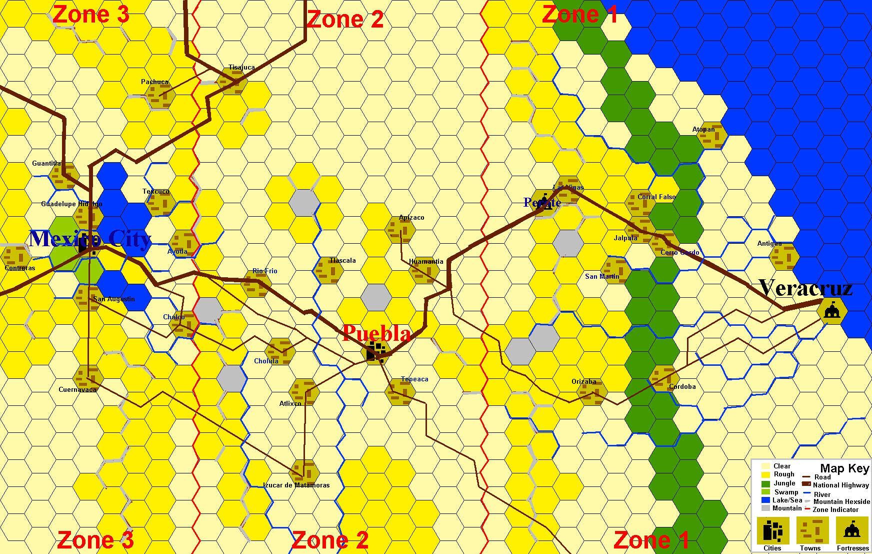 Coperta 1847: Road to Mexico City