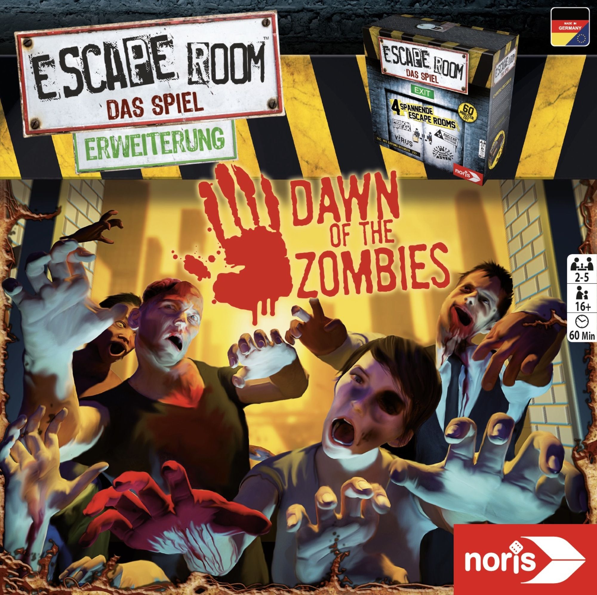Escape Room: The Game – Dawn of the Zombies box art