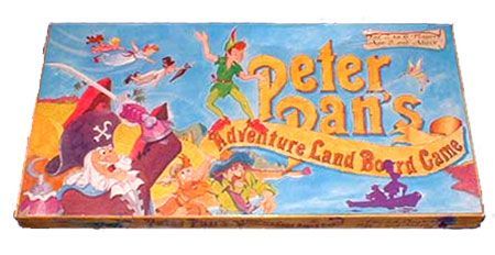 Peter Pan's Adventure Land Board Game doboz