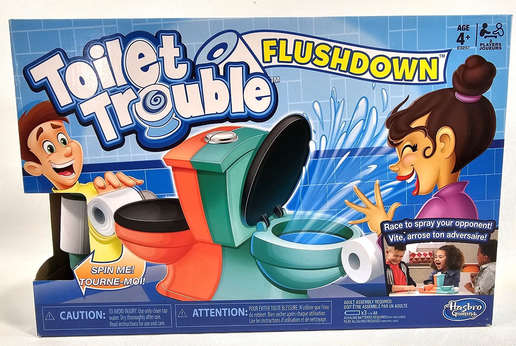 Toilet Trouble Flushdown box art