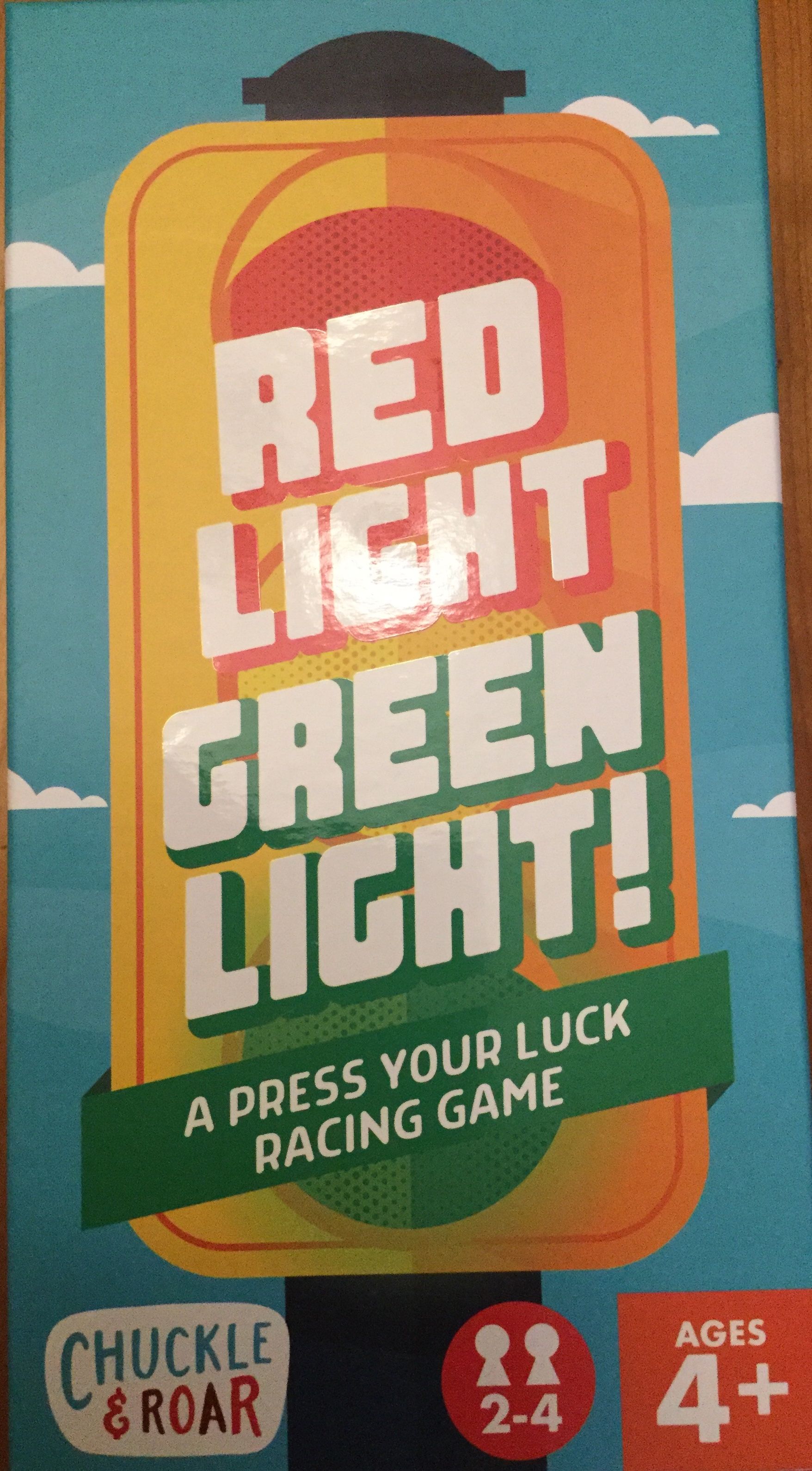Red Light Green Light: A Press Your Luck Racing Game box art