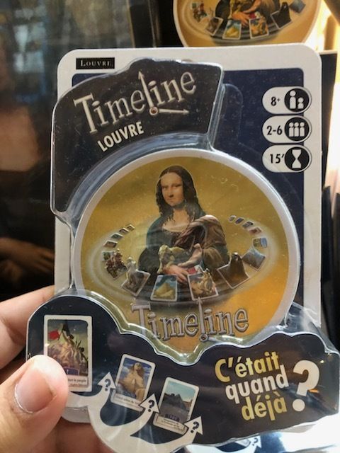 Timeline: Louvre box art