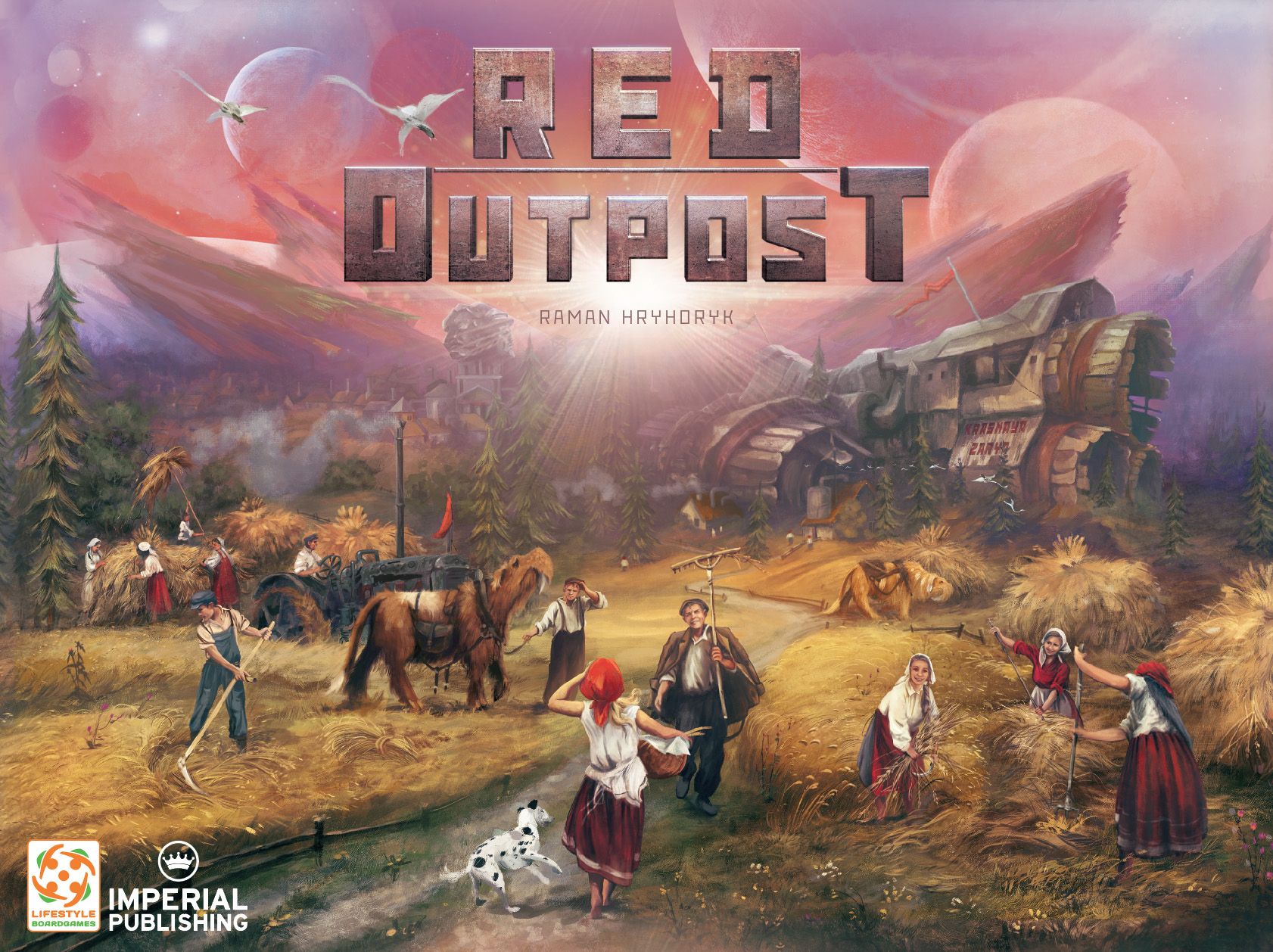 Coperta Red Outpost