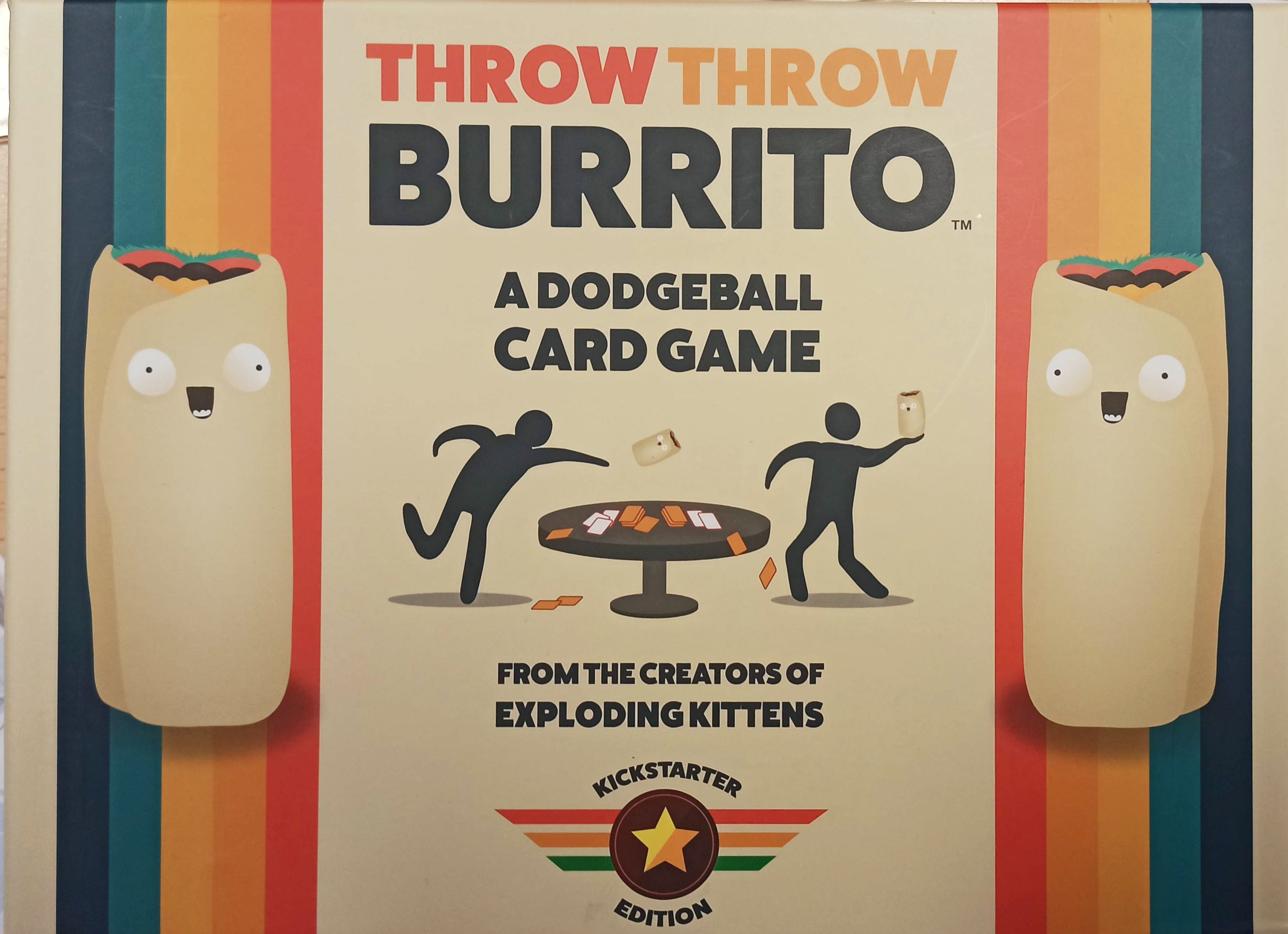 Throw Throw Burrito: Kickstarter Edition box art