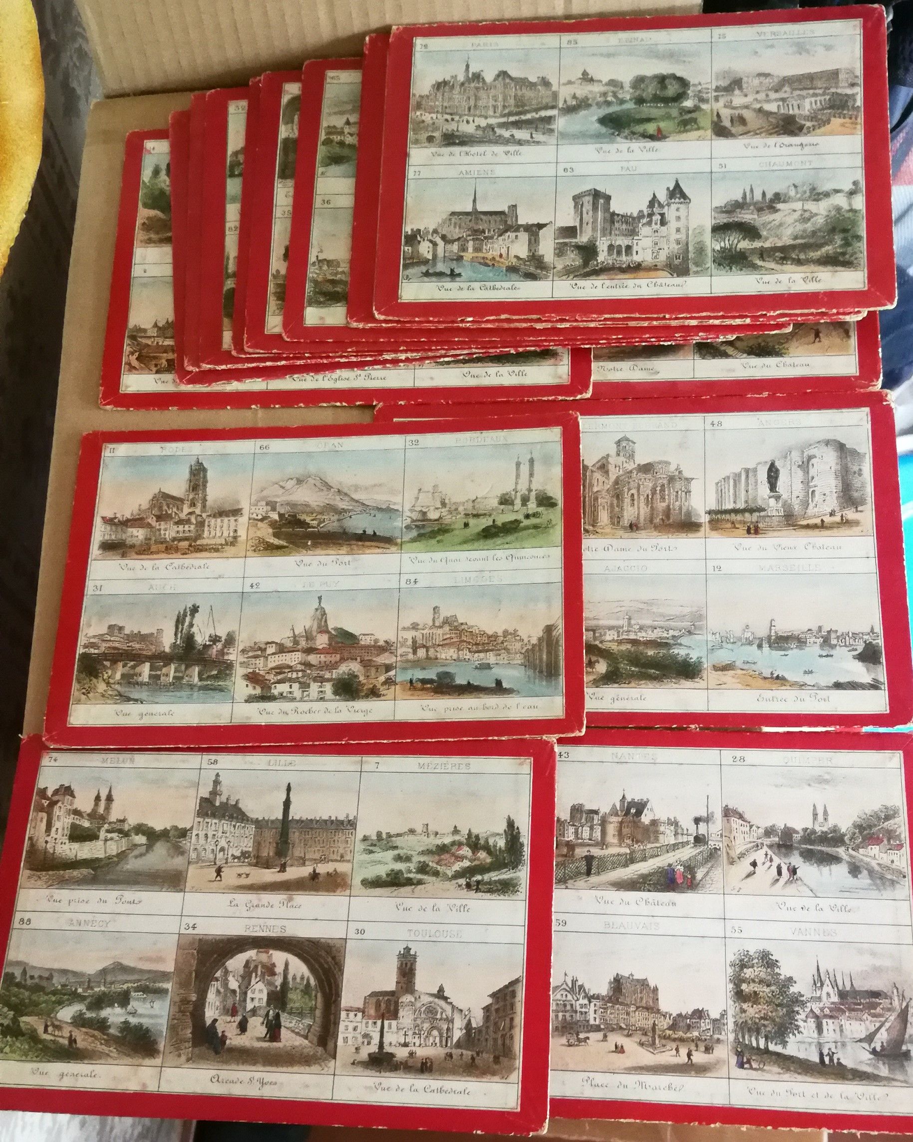 Loto Géographique doboz