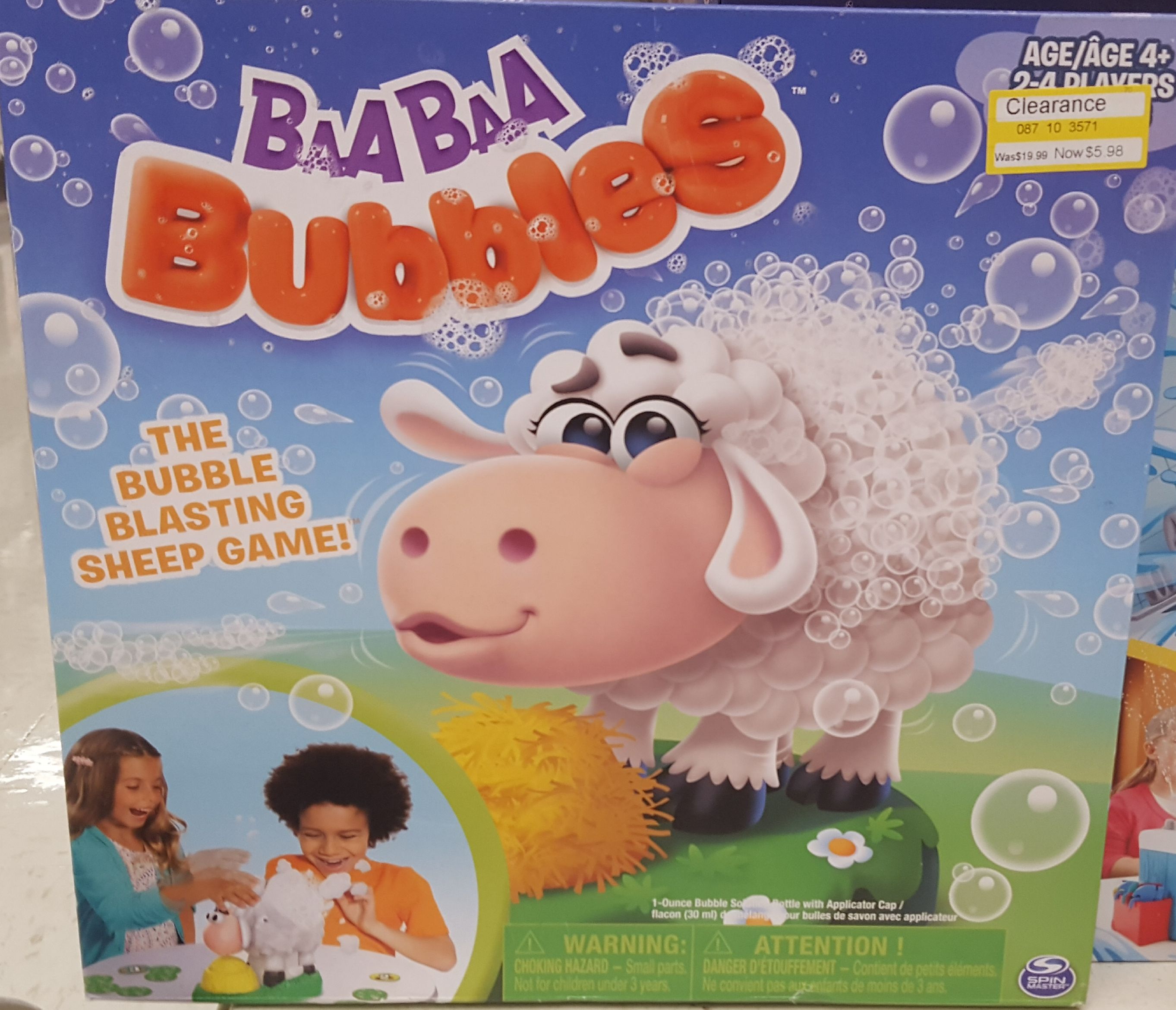 Coperta Baa Baa Bubbles