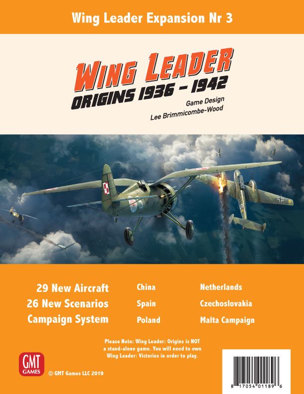 Wing Leader: Origins 1936-1942 doboz