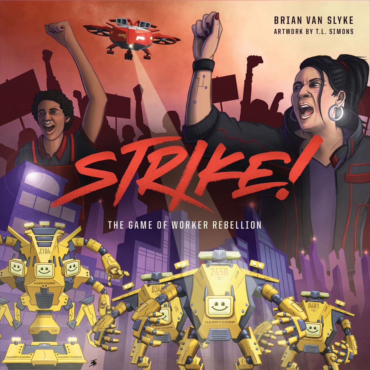 STRIKE!: The Game of Worker Rebellion box art