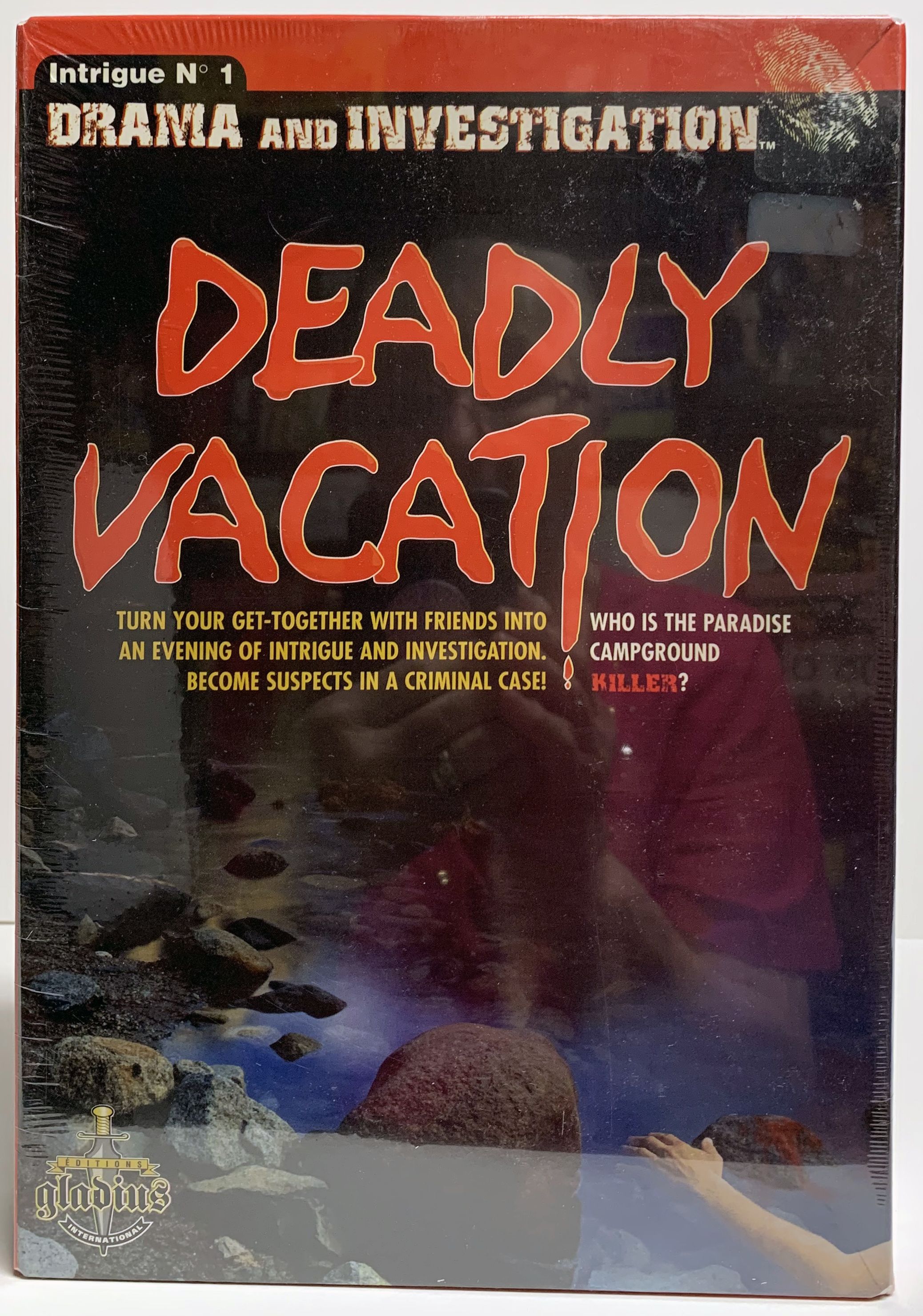 Coperta Intrigue No. 1: Drama and Investigation – Deadly Vacation