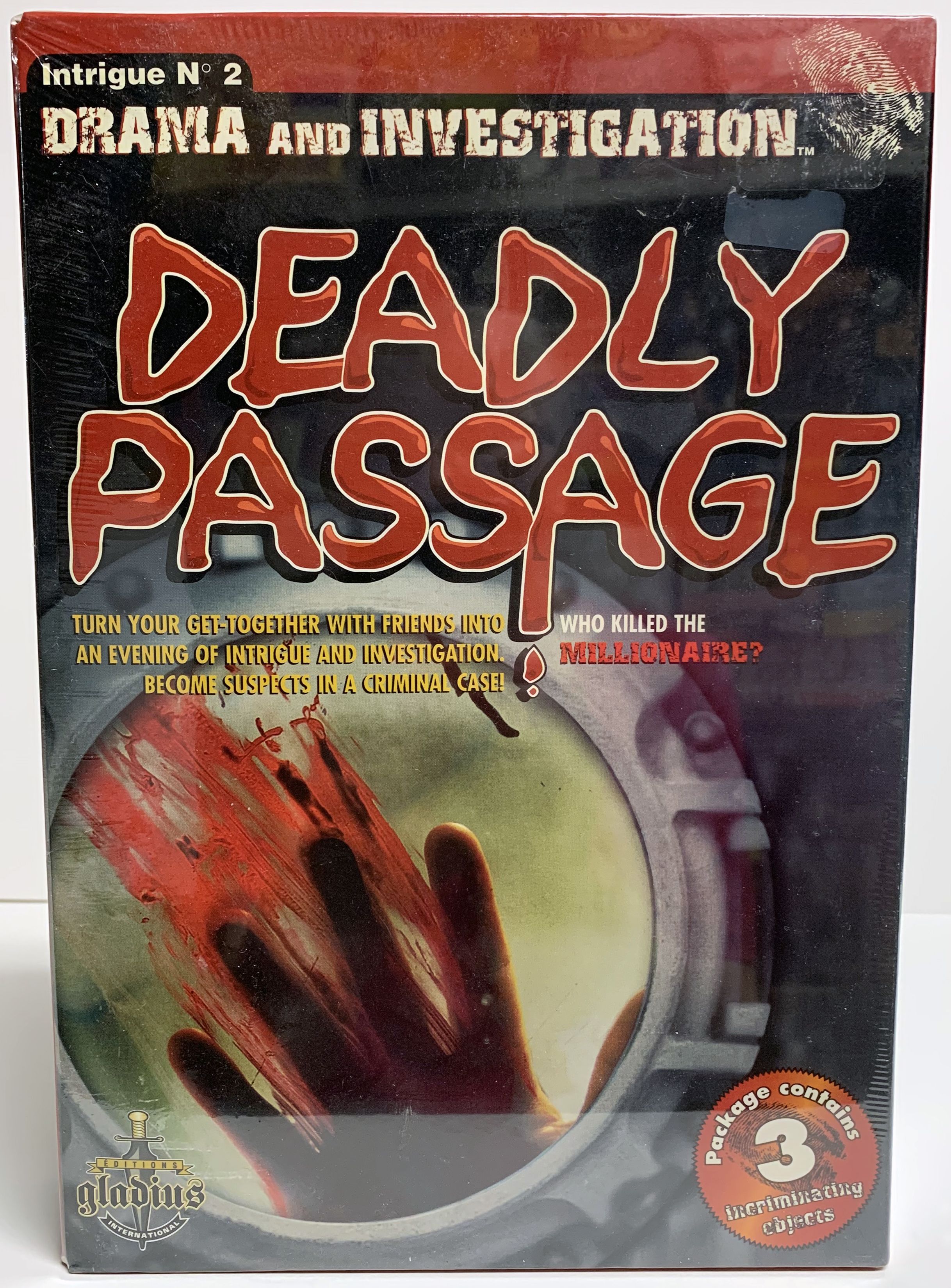 Coperta Intrigue No. 2: Drama and Investigation – Deadly Passage
