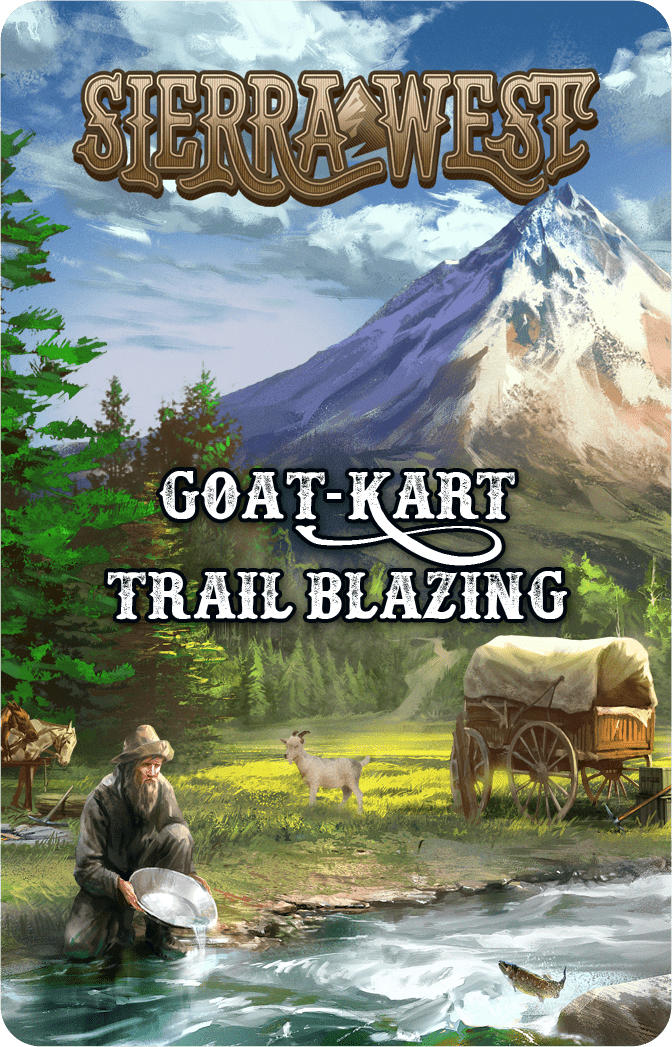 Sierra West: Goat-Kart Trail Blazing Promo box art