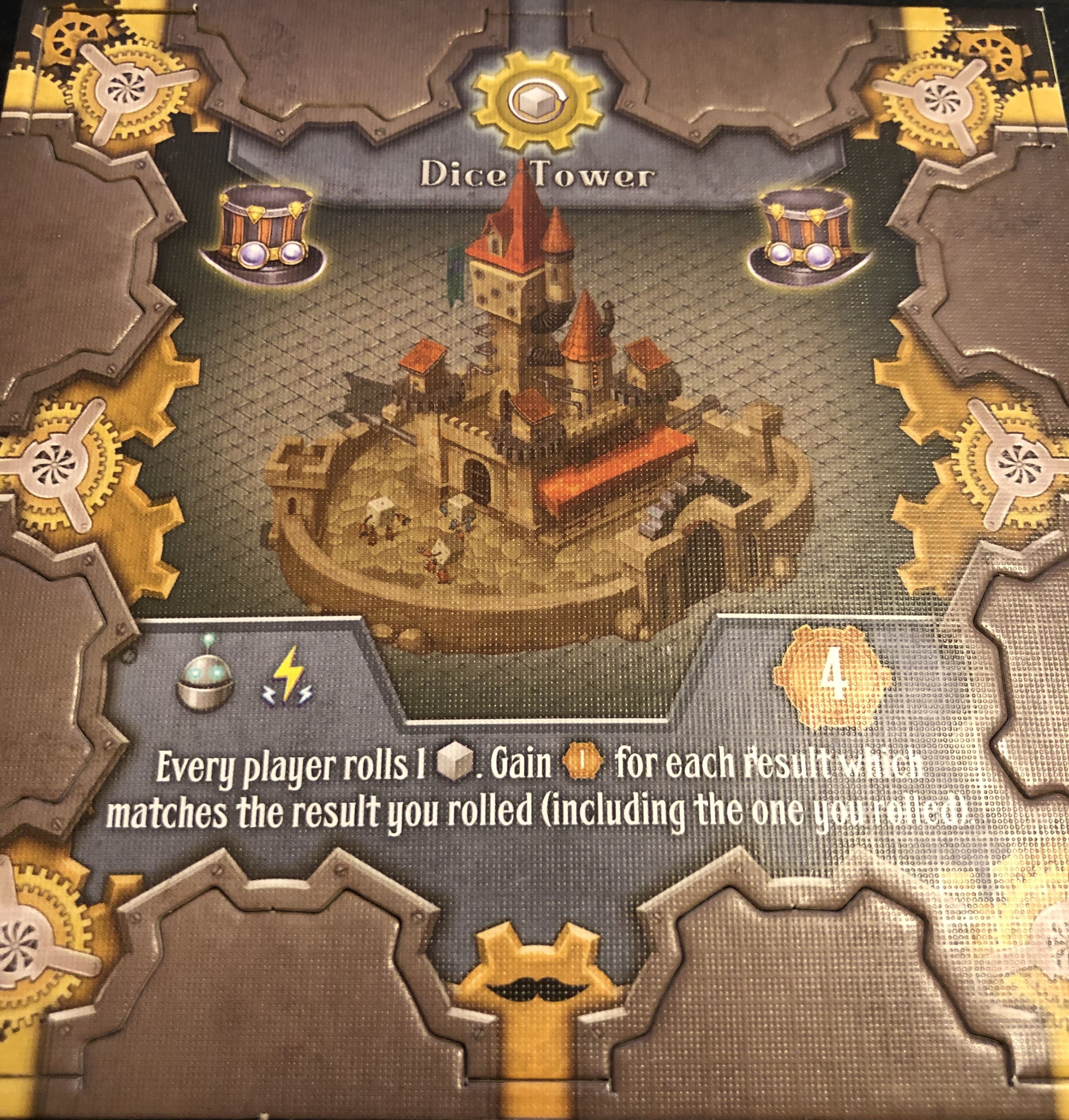 City of Gears: Dice Tower Promo Tile doboz