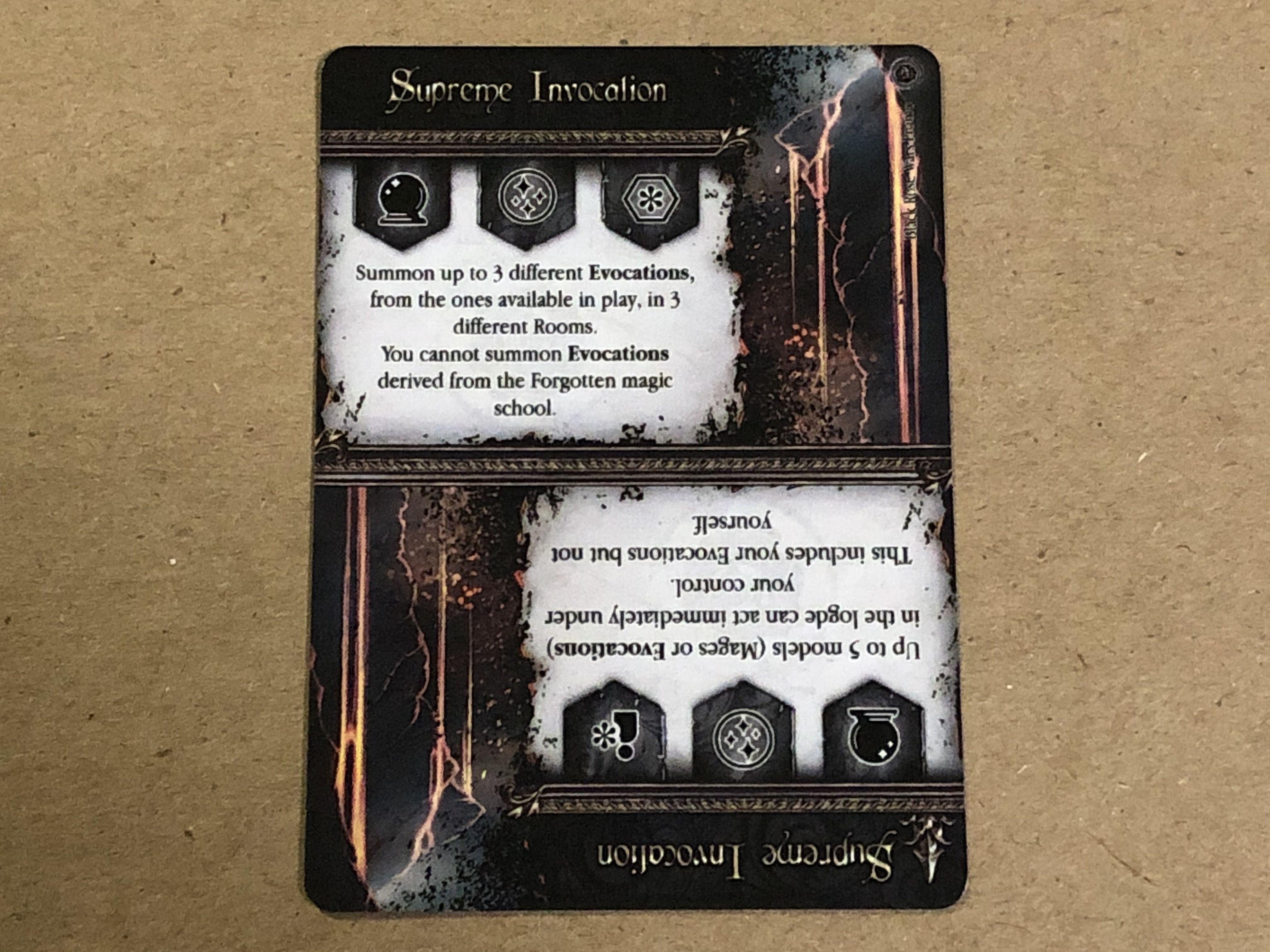 Black Rose Wars: Supreme Invocation Promo Card box art