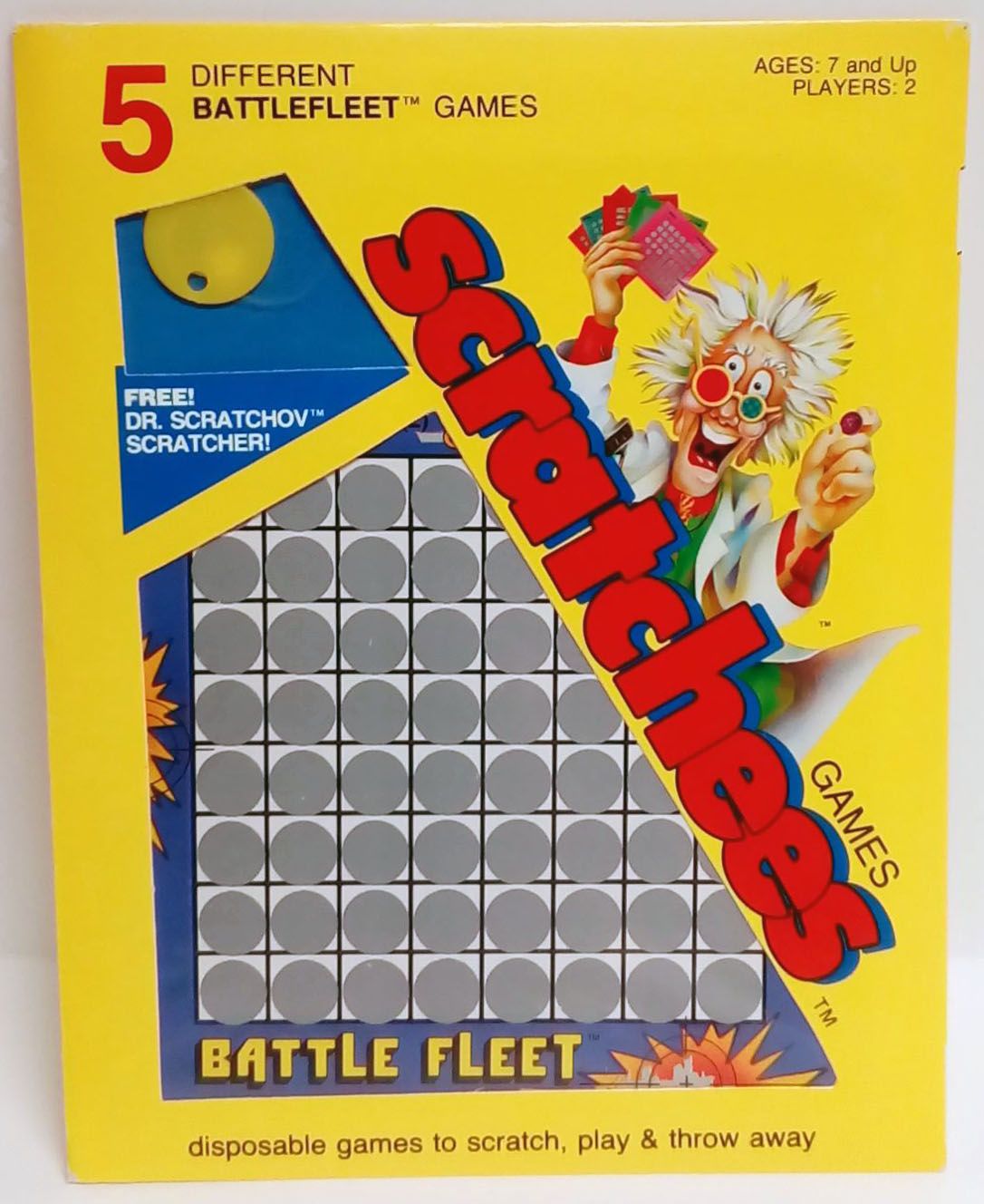Scratchees: Battle Fleet box art