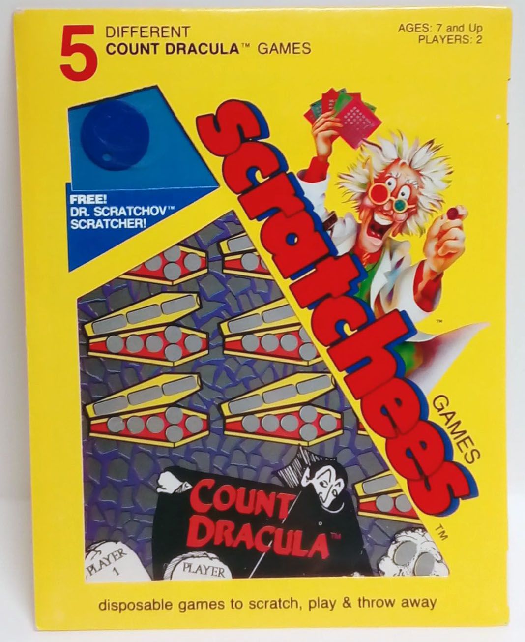 Scratchees: Count Dracula doboz