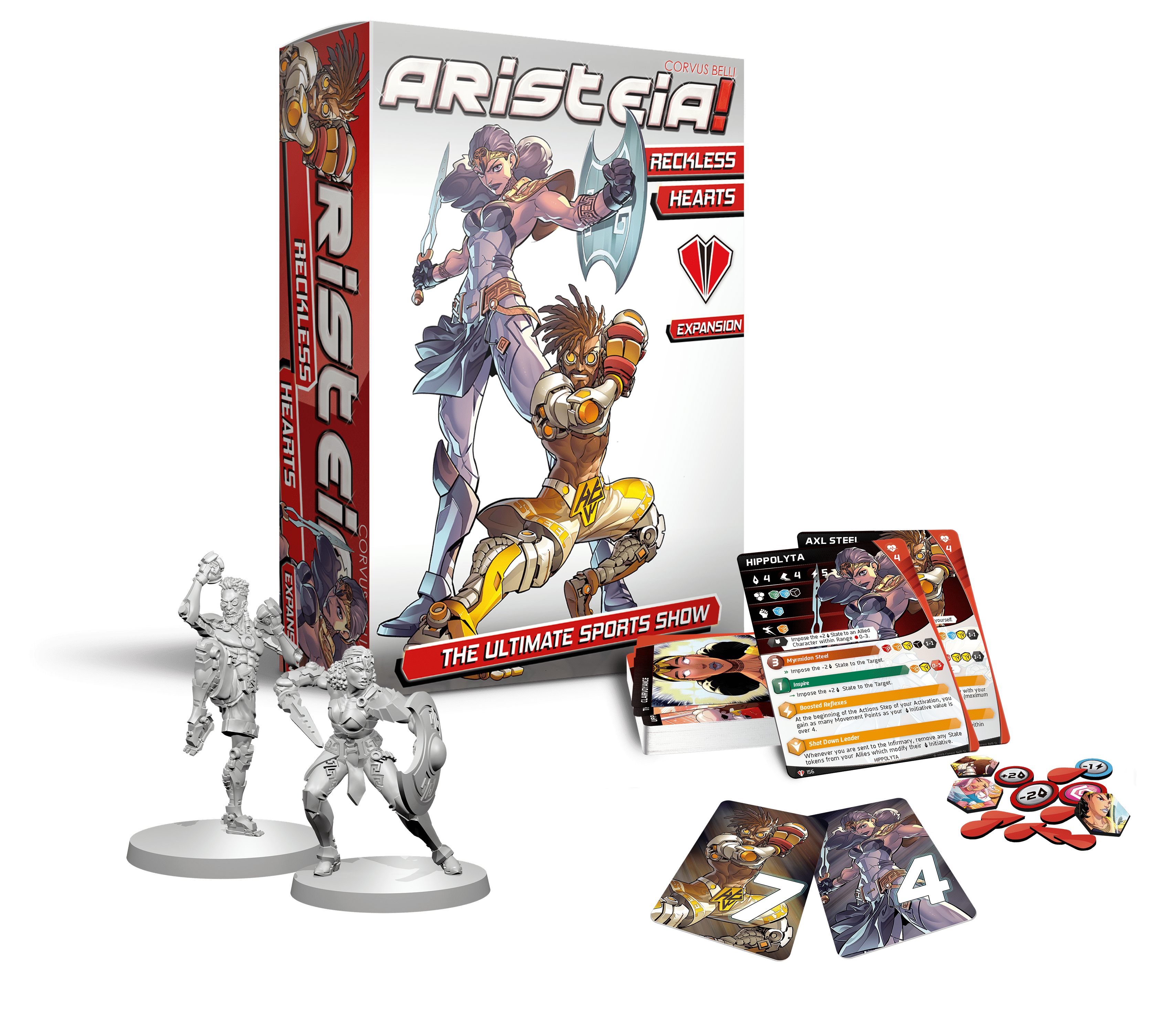 Coperta Aristeia!: Reckless Hearts