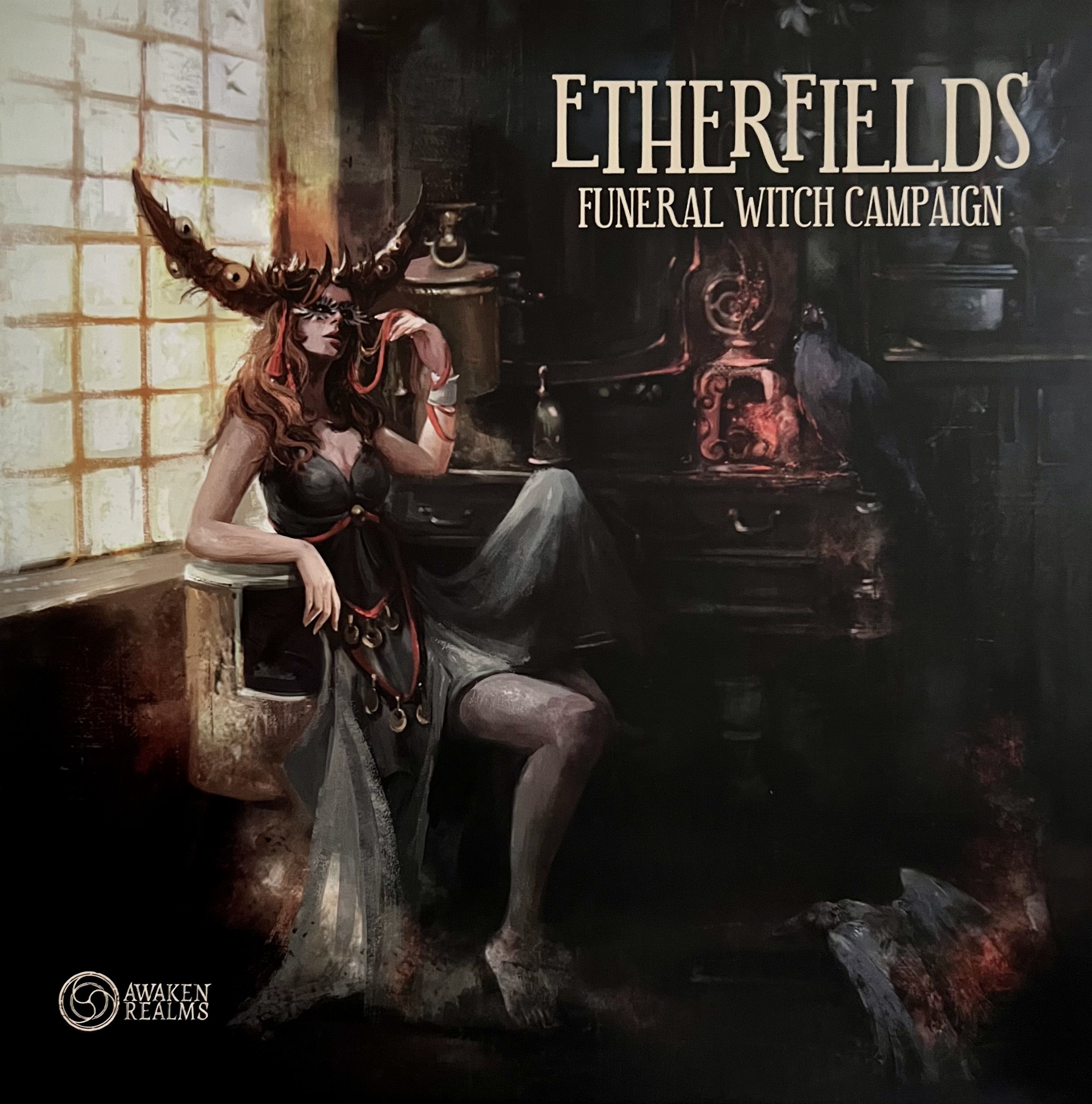 Coperta Etherfields: Funeral Witch Campaign