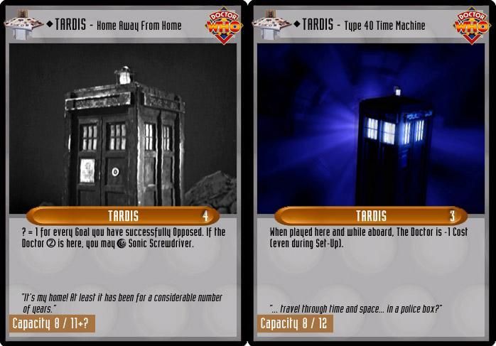 Unauthorized Dr. Who CCG box art