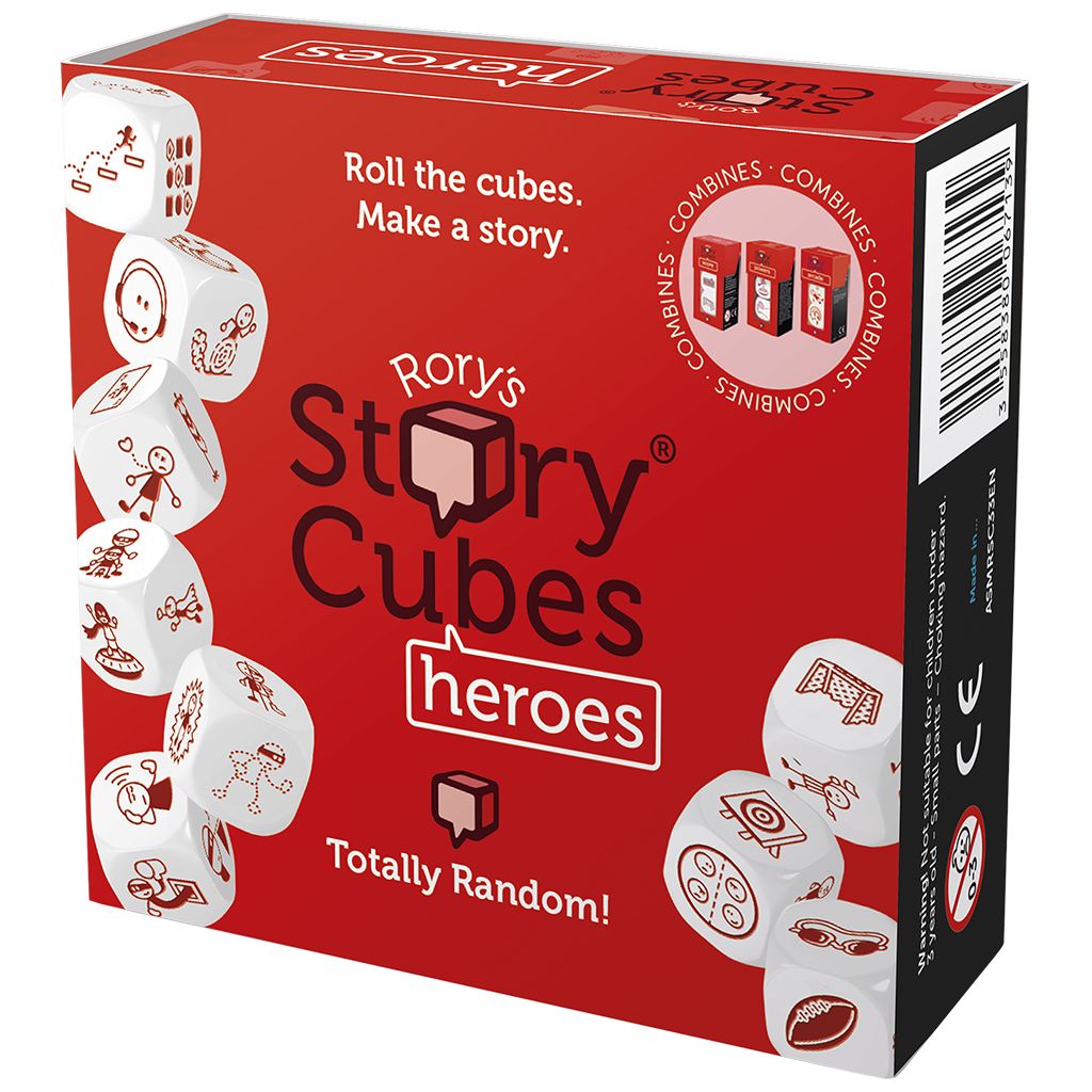 Rory's Story Cubes: Heroes box art