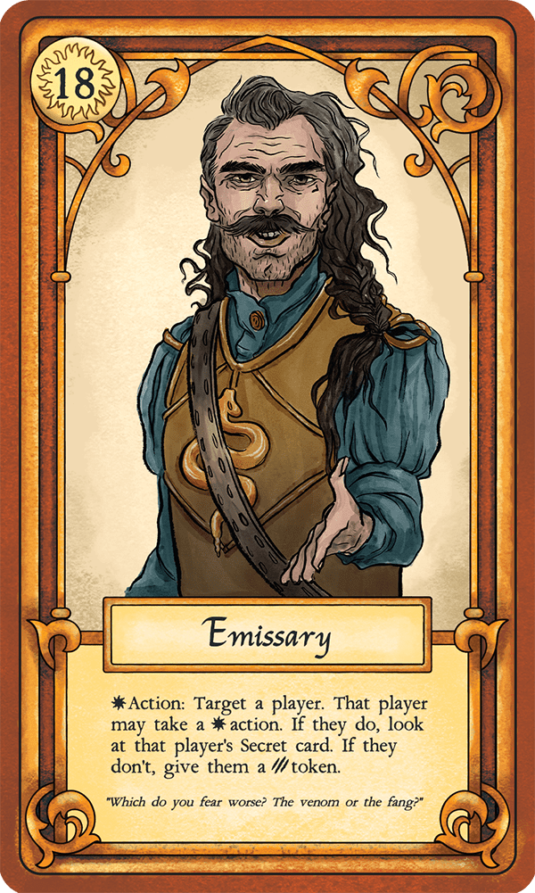 Wolves of Mercia: The Emissary Promo Card doboz
