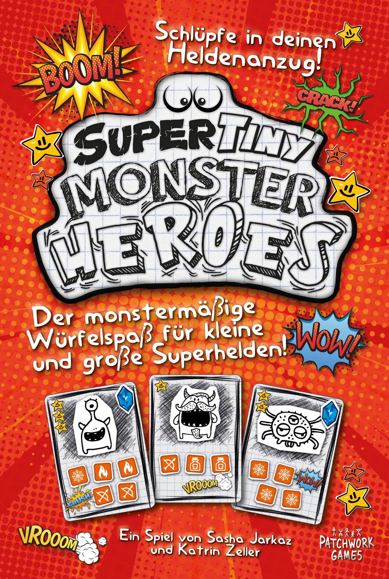 Super Tiny Monster Heroes box art