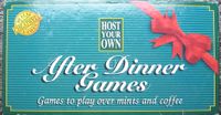 Host Your Own: After Dinner Games