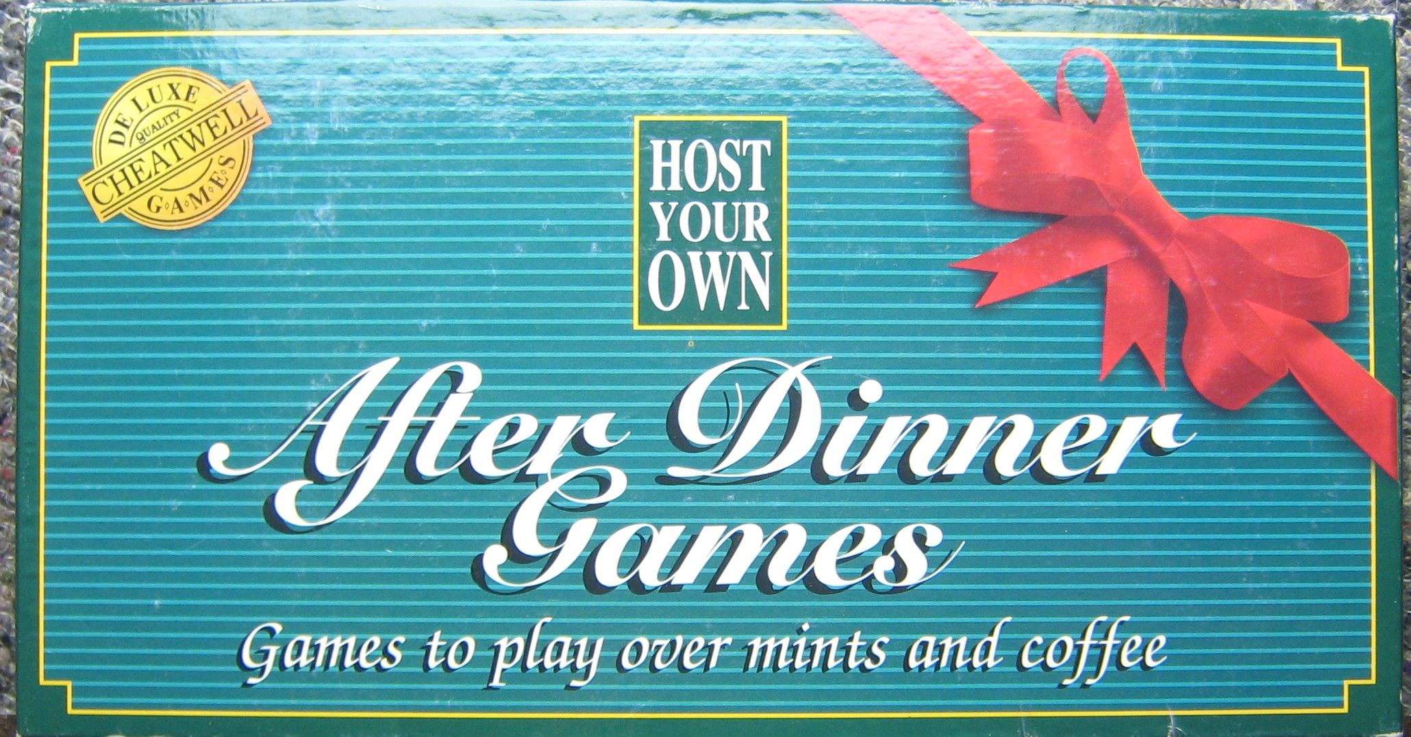Host Your Own: After Dinner Games box art