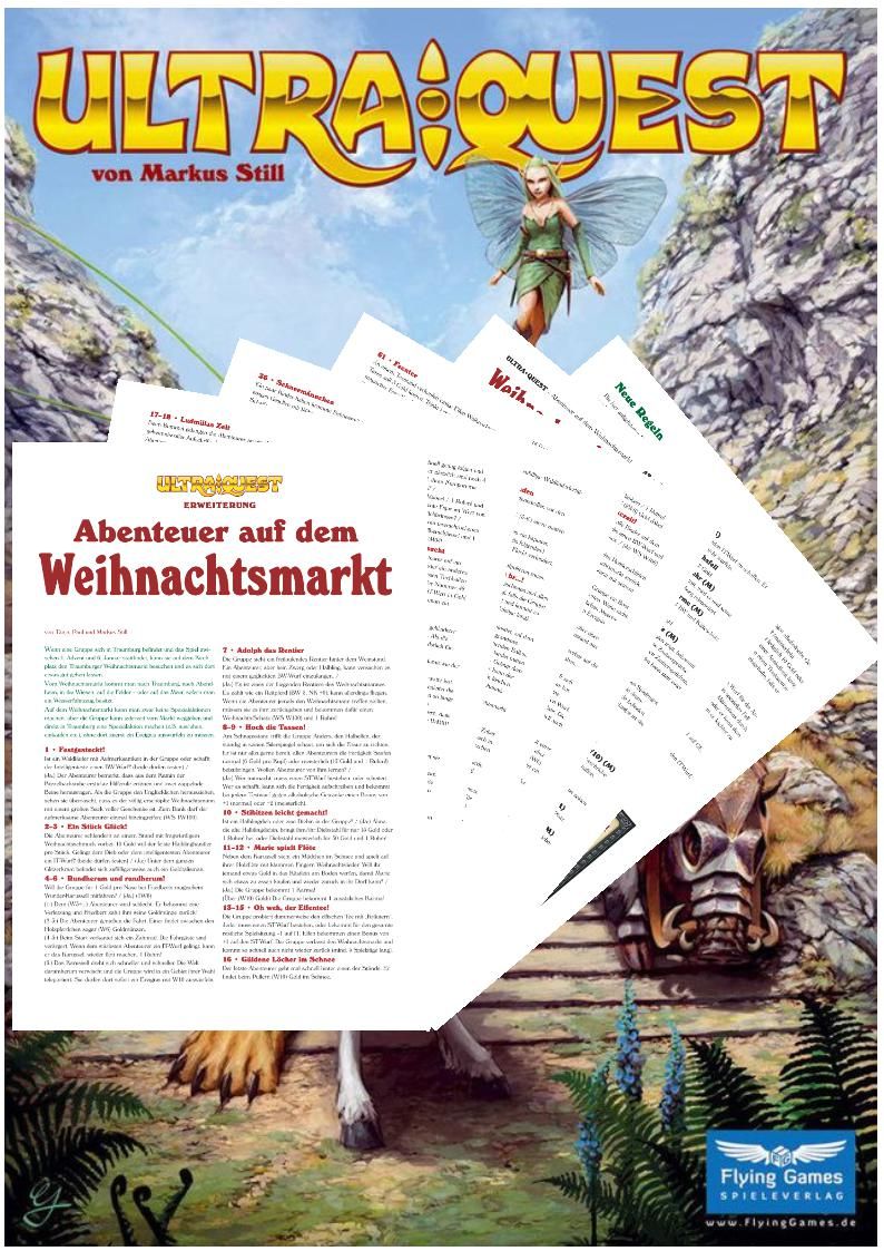 UltraQuest: Gold, Ruhm! und Ehre! – Traumburger Weihnachtsmarkt doboz