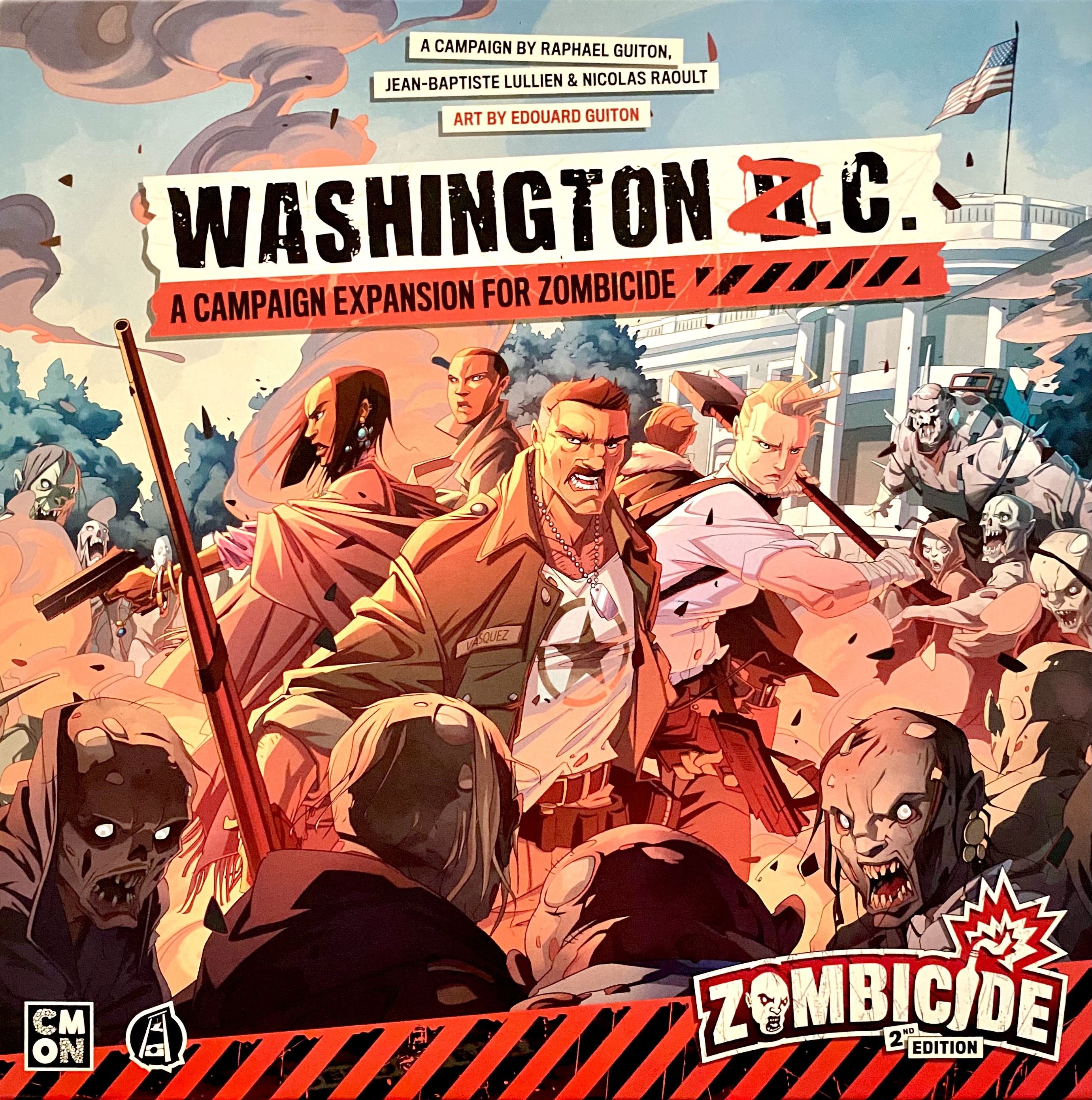Zombicide (2nd Edition): Washington Z.C. box art