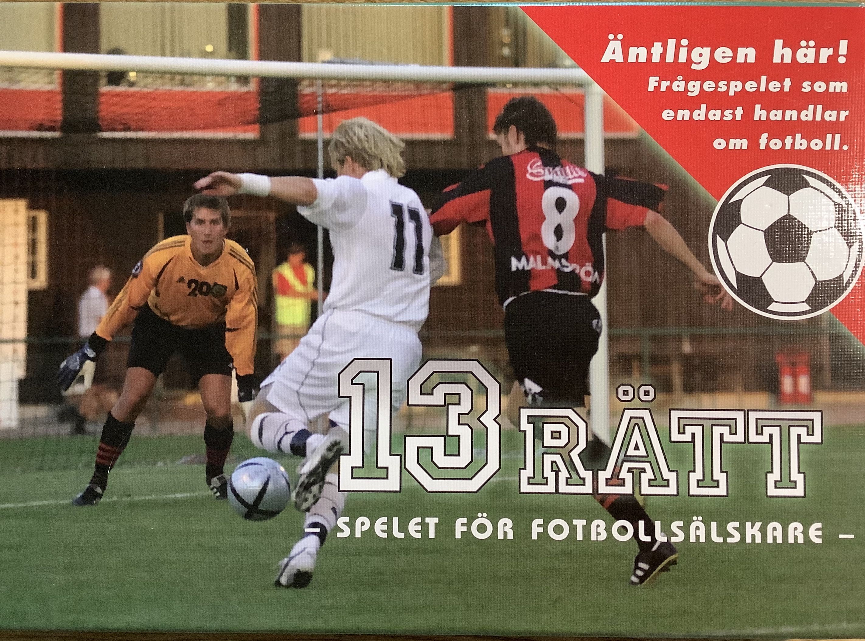 13 rätt: Spelet för fotbollsälskare doboz