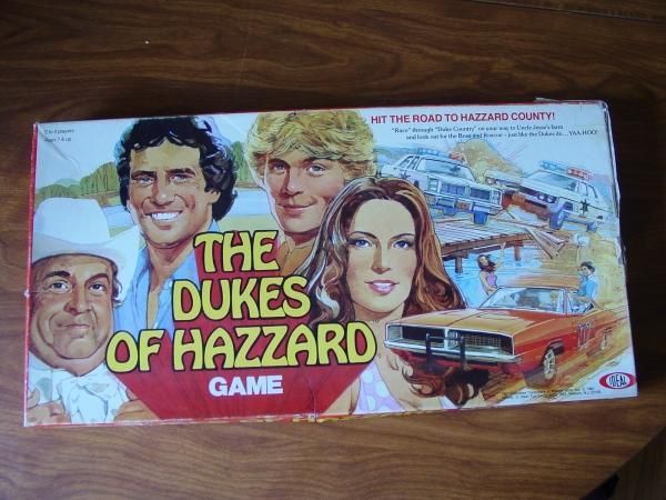 The Dukes of Hazzard Game box art
