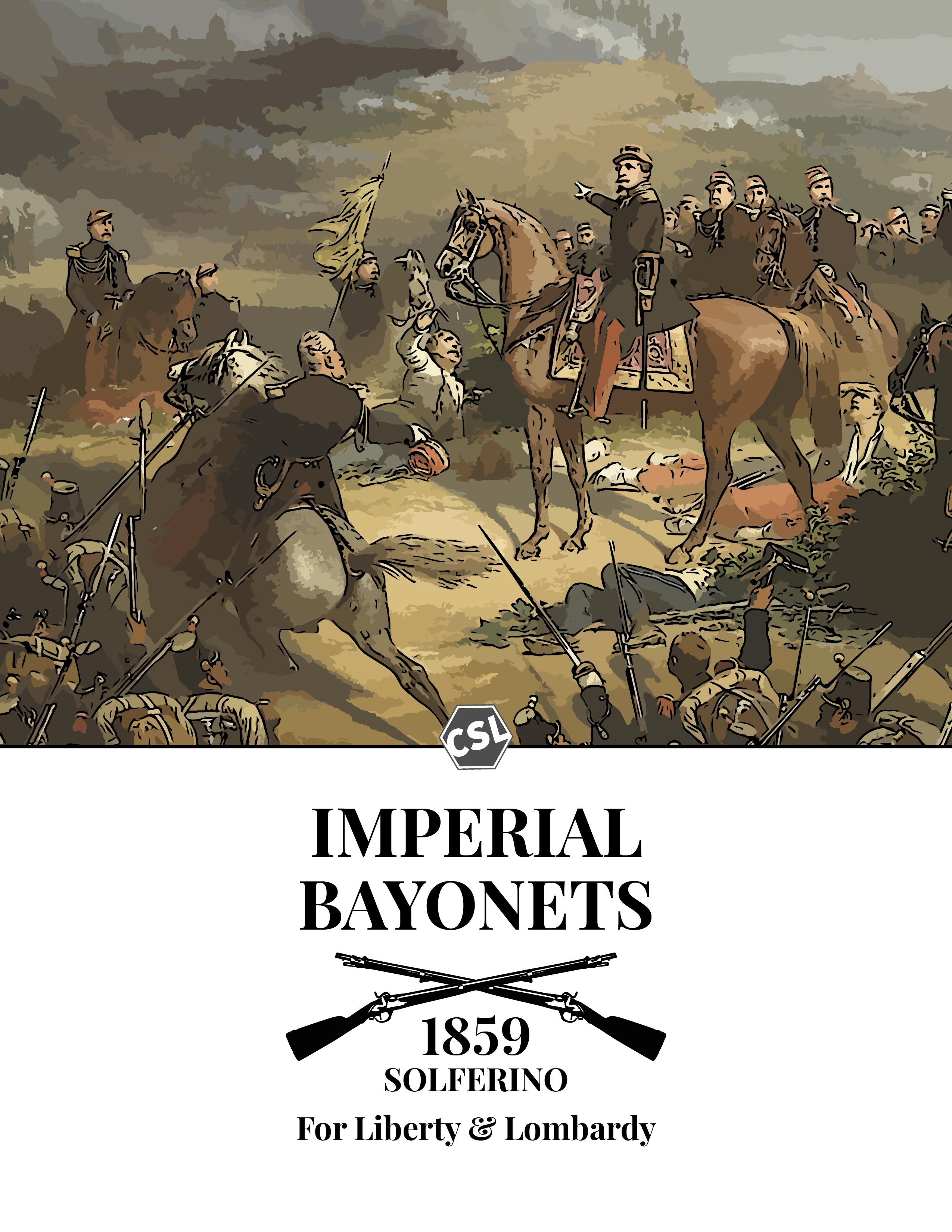 Imperial Bayonets: For Liberty & Lombardy – 1859 box art