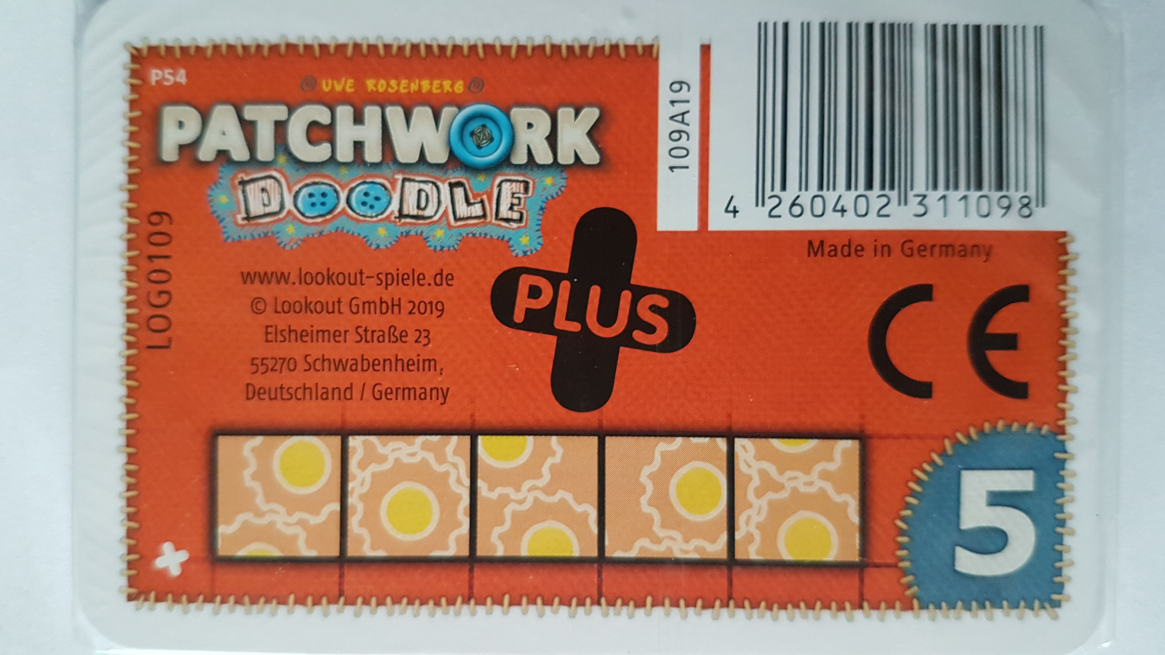 Patchwork Doodle: Plus doboz