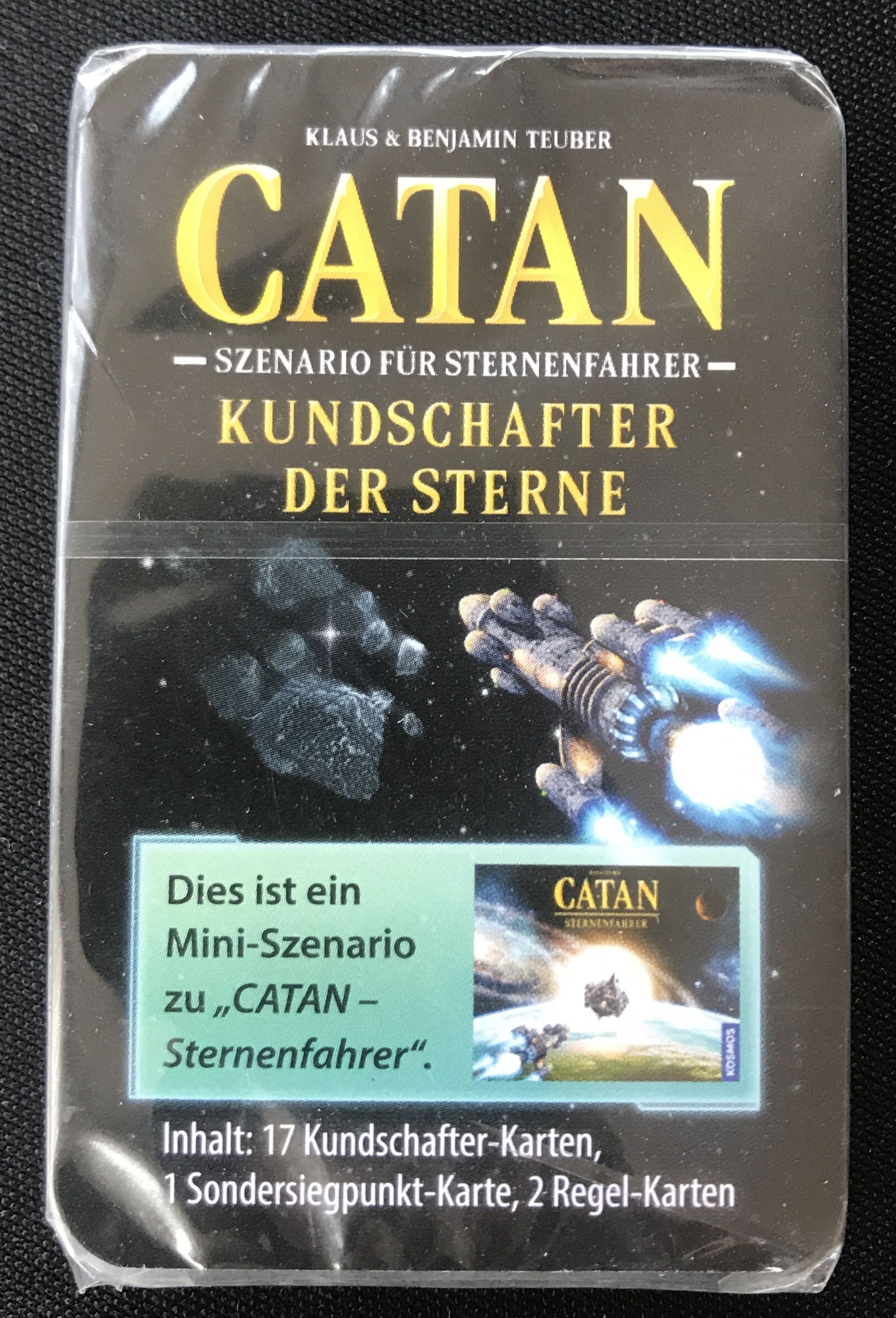 Catan: Starfarers – Asteroid Fields box art