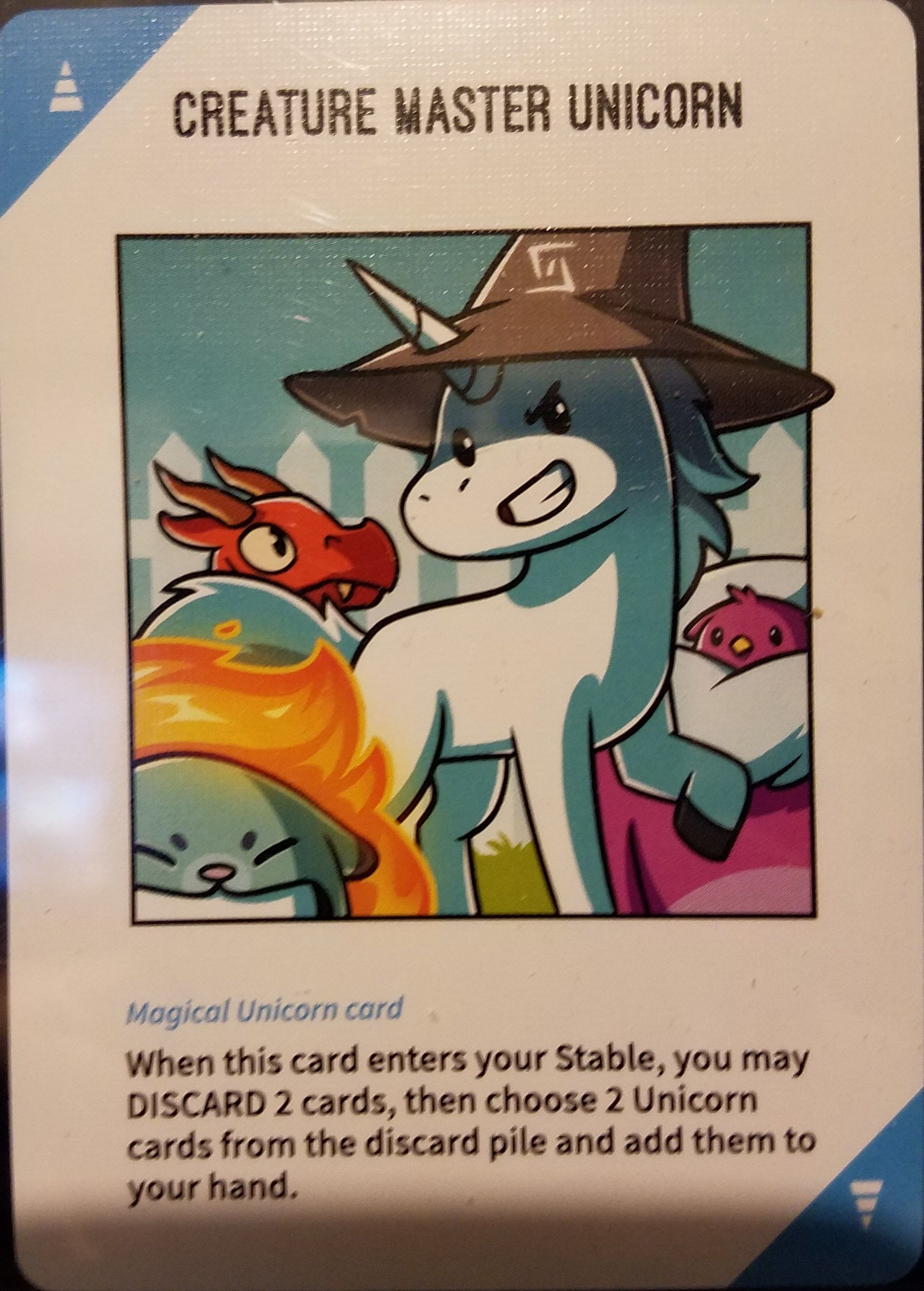 Unstable Unicorns: Creature Master Unicorn Promo Card box art